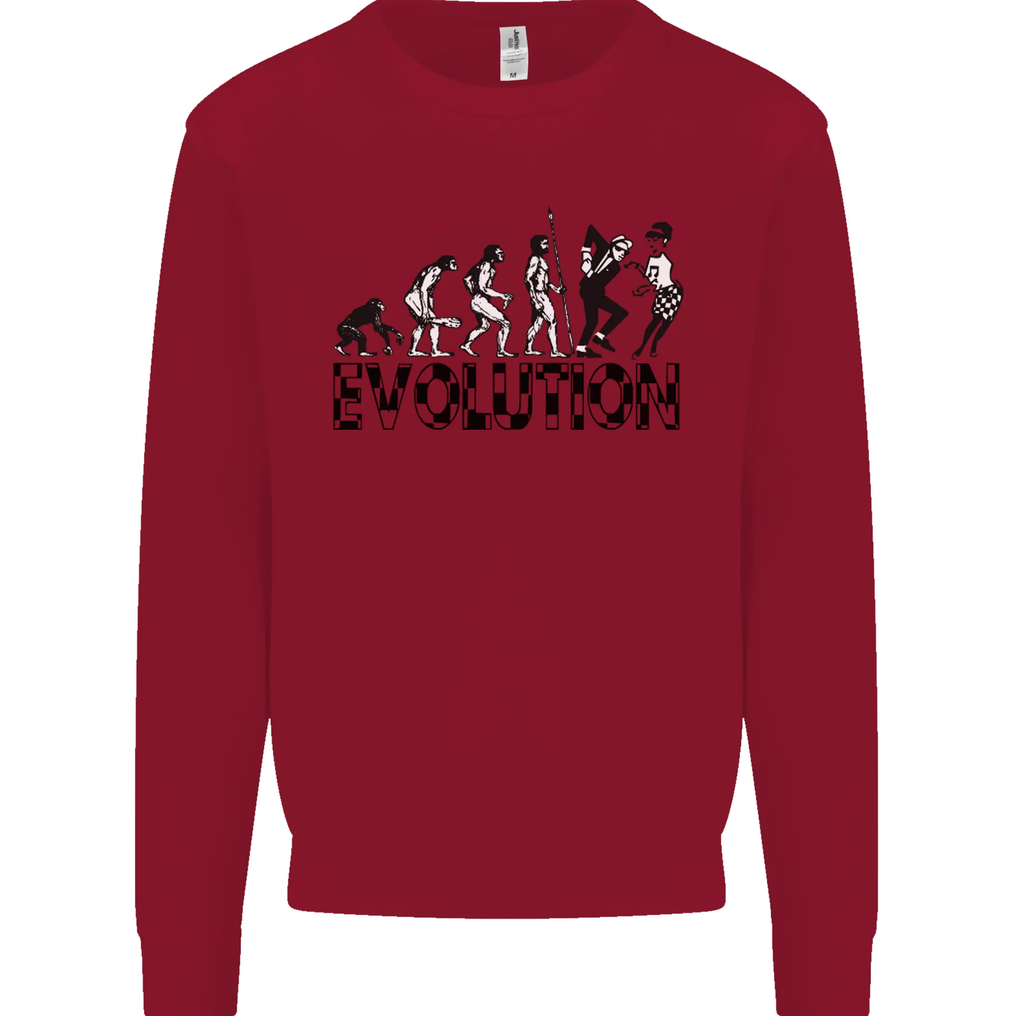 2 Tone Evolution Music 2Tone SKA Kids Sweatshirt Jumper