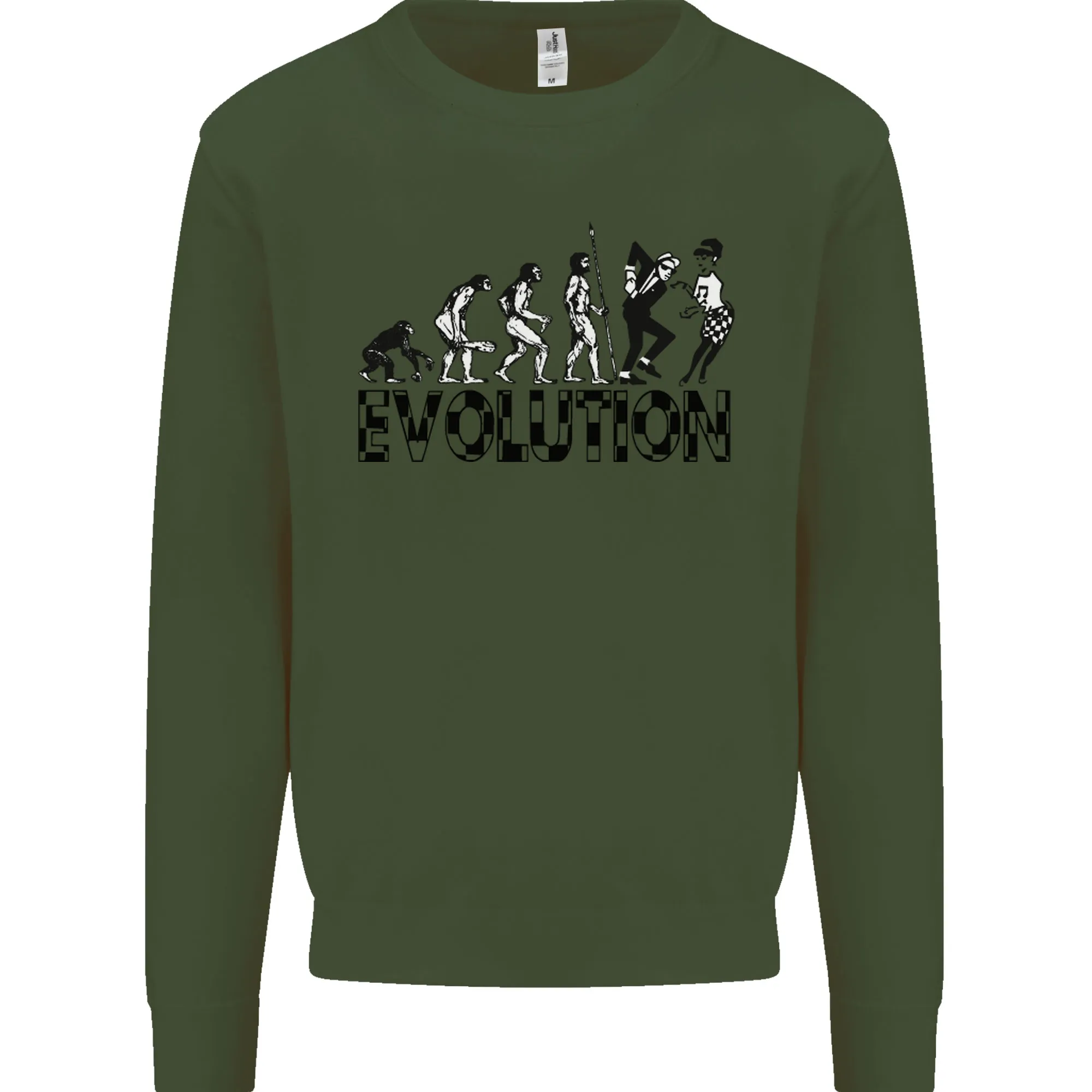 2 Tone Evolution Music 2Tone SKA Kids Sweatshirt Jumper