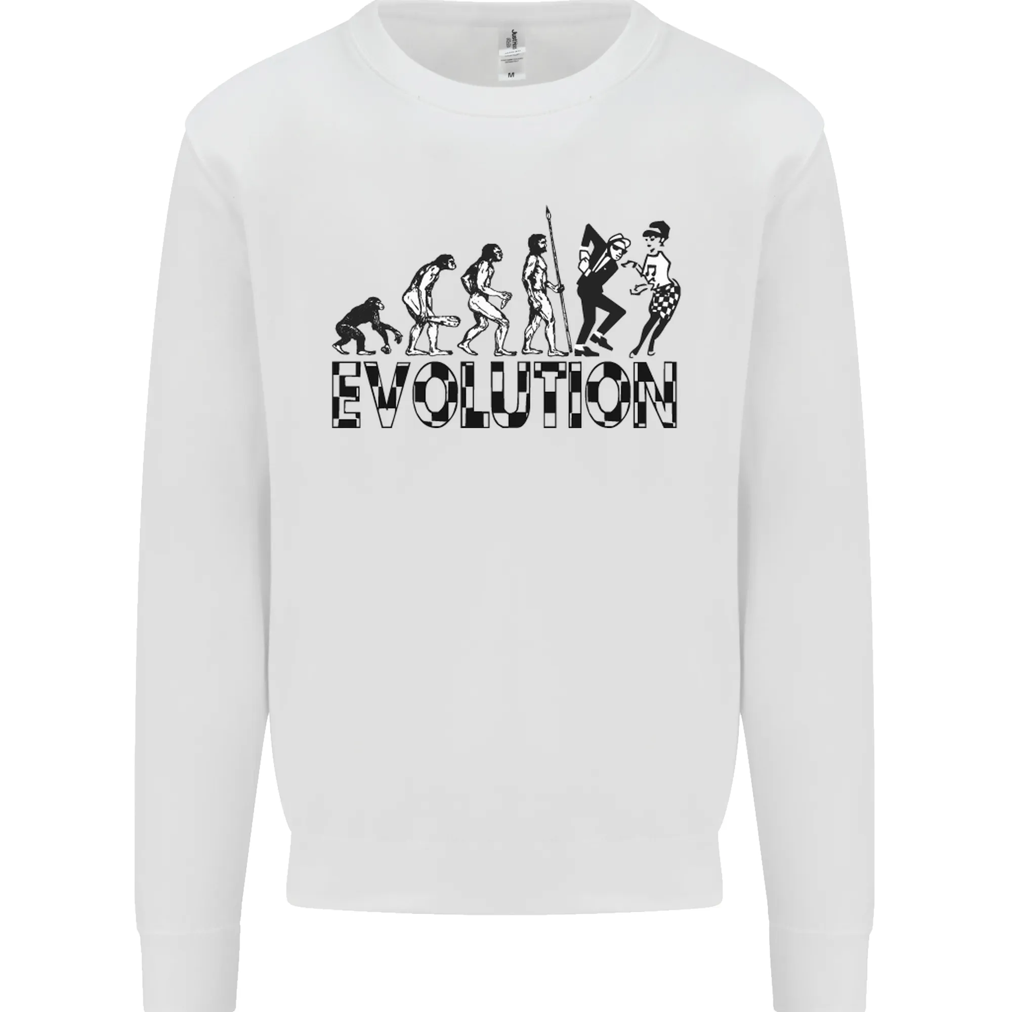 2 Tone Evolution Music 2Tone SKA Kids Sweatshirt Jumper