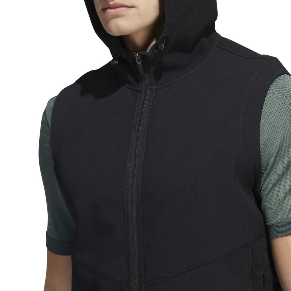 adidas Hooded Full Zip Golf Vest HF6566