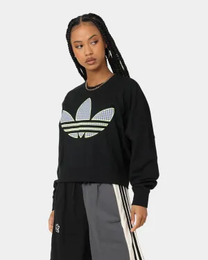 Adidas Women's Oversized Sweat Shirt Black