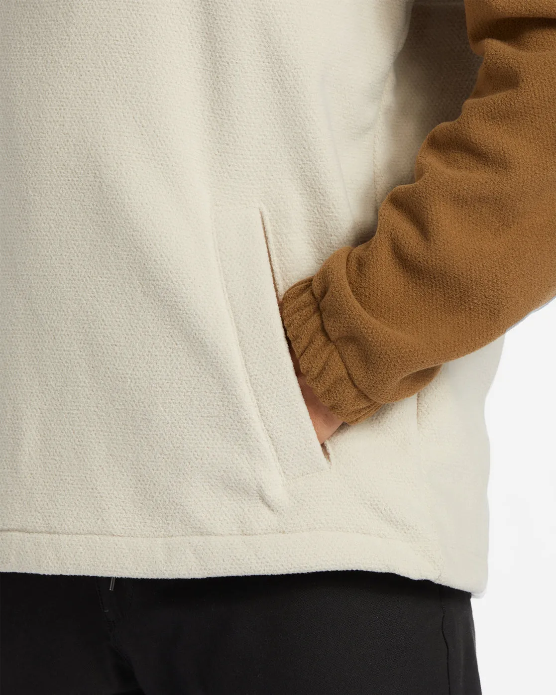 A/Div Boundary Hooded Half-Zip Pullover - Otter