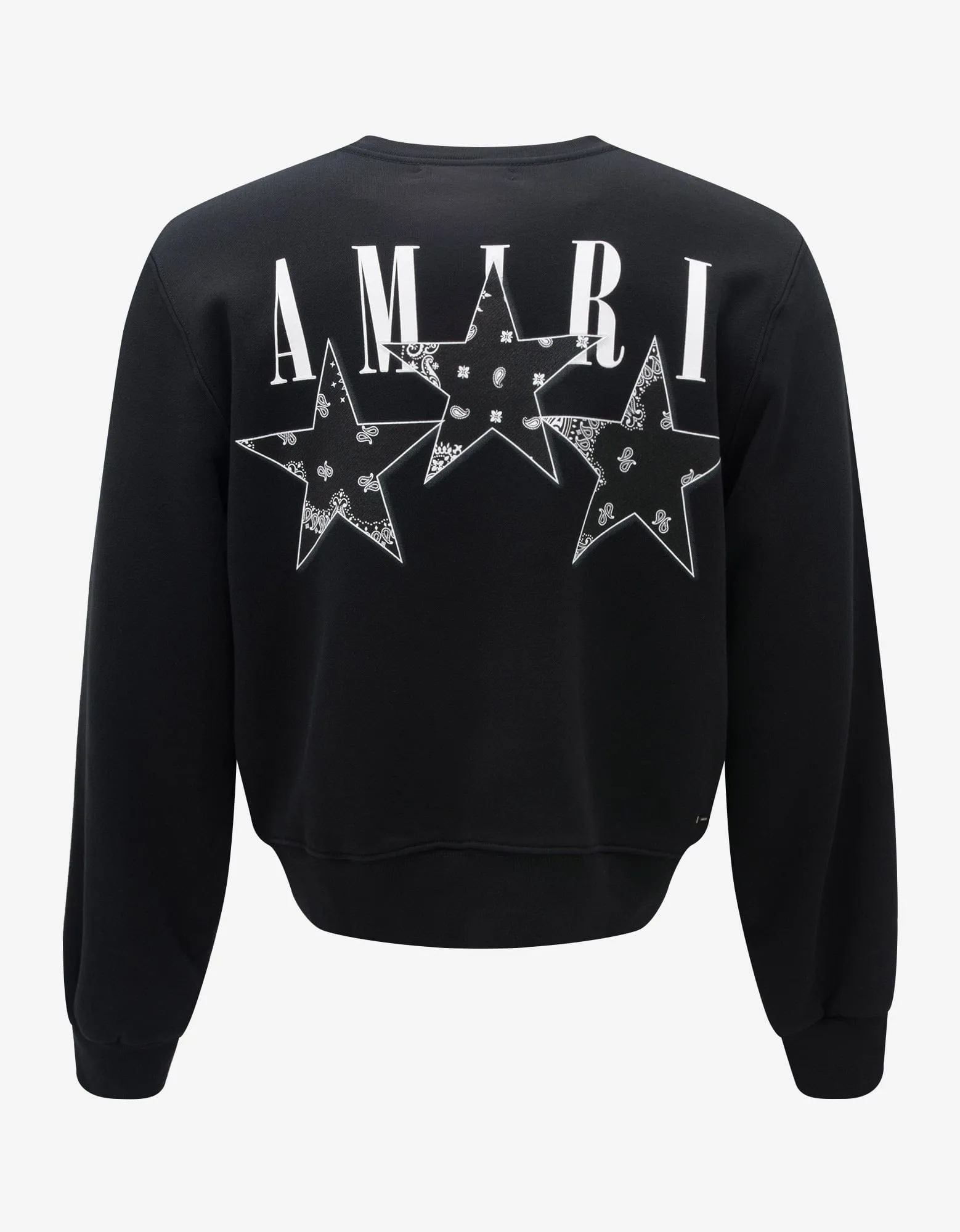 Amiri Black Amiri Bandana Stars Sweatshirt