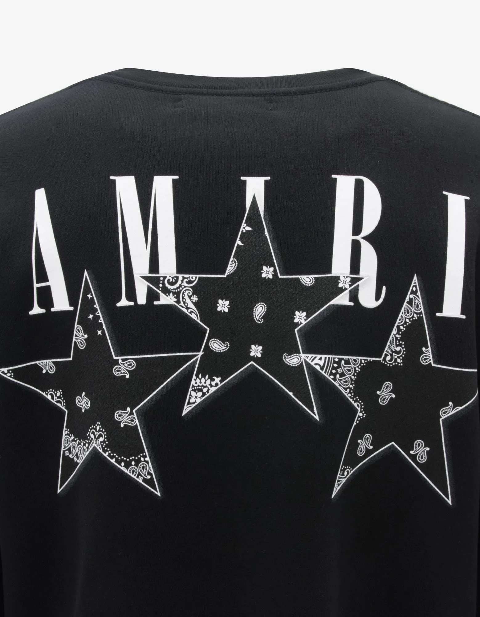 Amiri Black Amiri Bandana Stars Sweatshirt