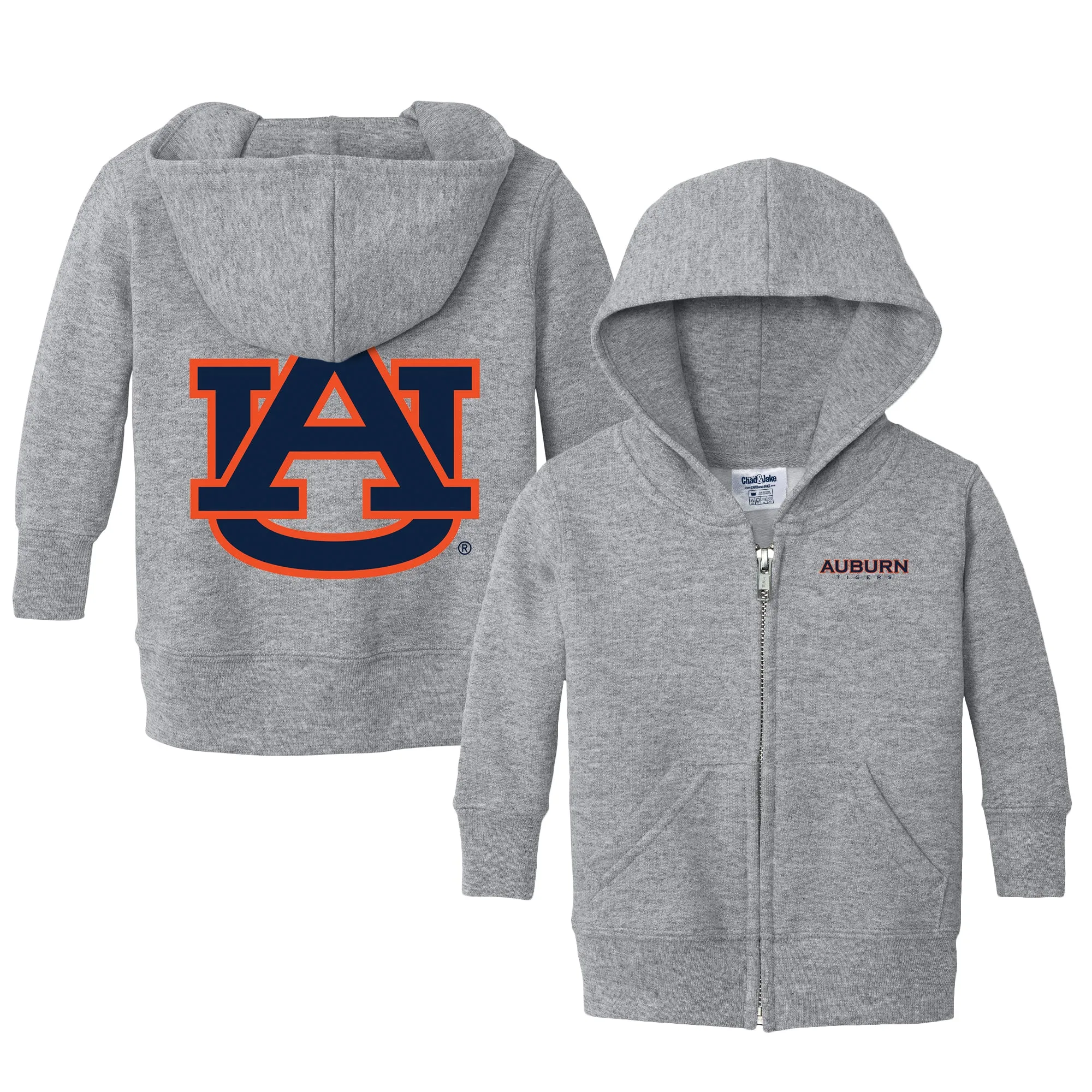 Auburn Tigers Logo Infant Full-Zip Sweatshirt