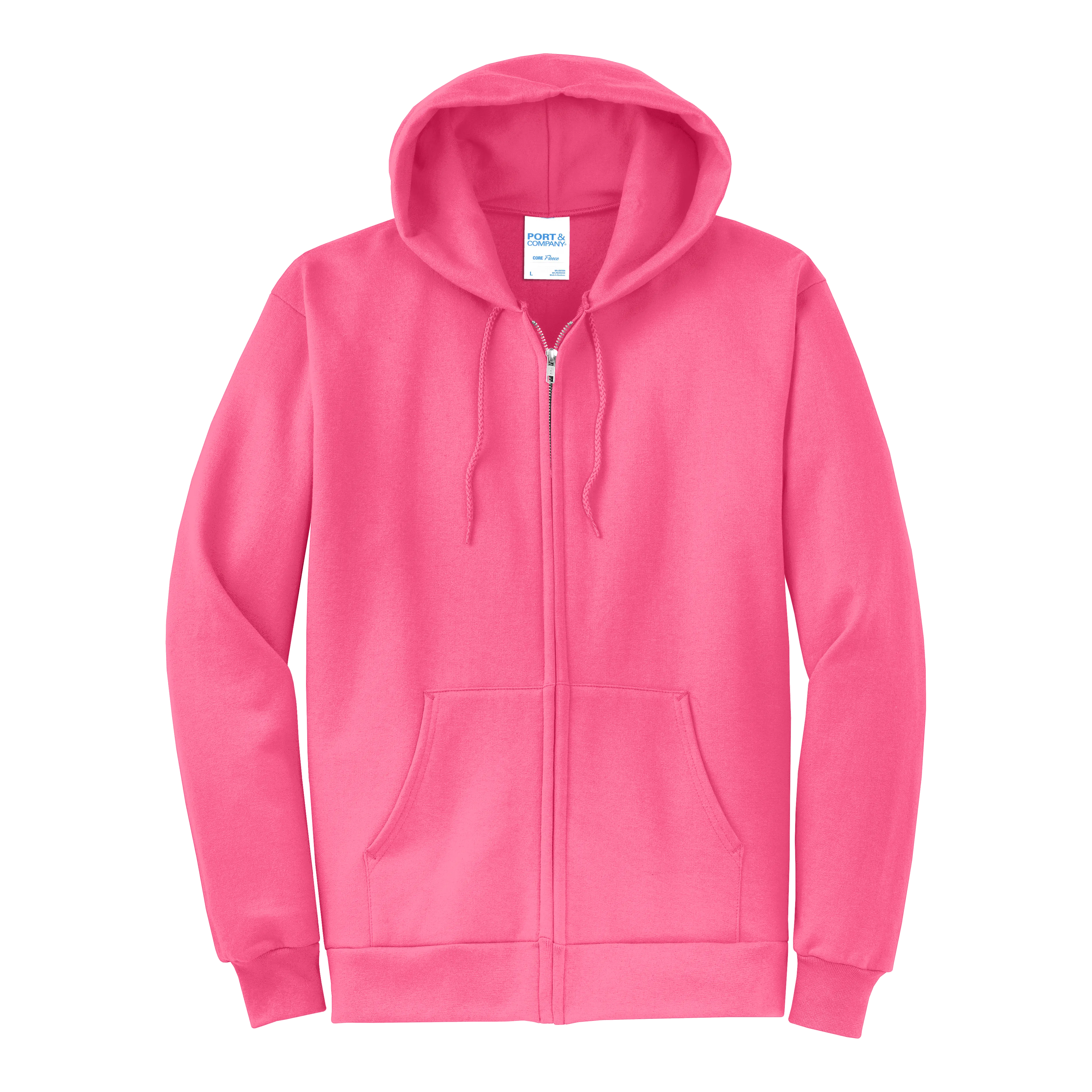 B2354 Core Fleece Full-Zip Hooded Sweatshirt