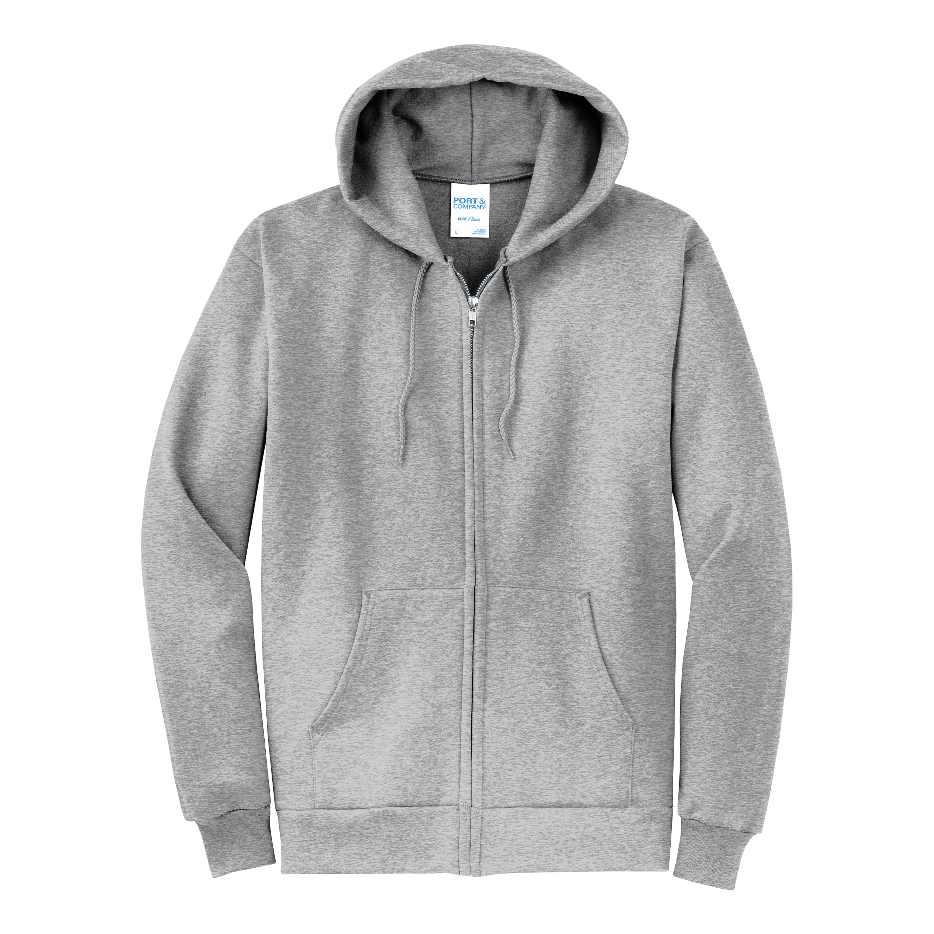 B2354 Core Fleece Full-Zip Hooded Sweatshirt