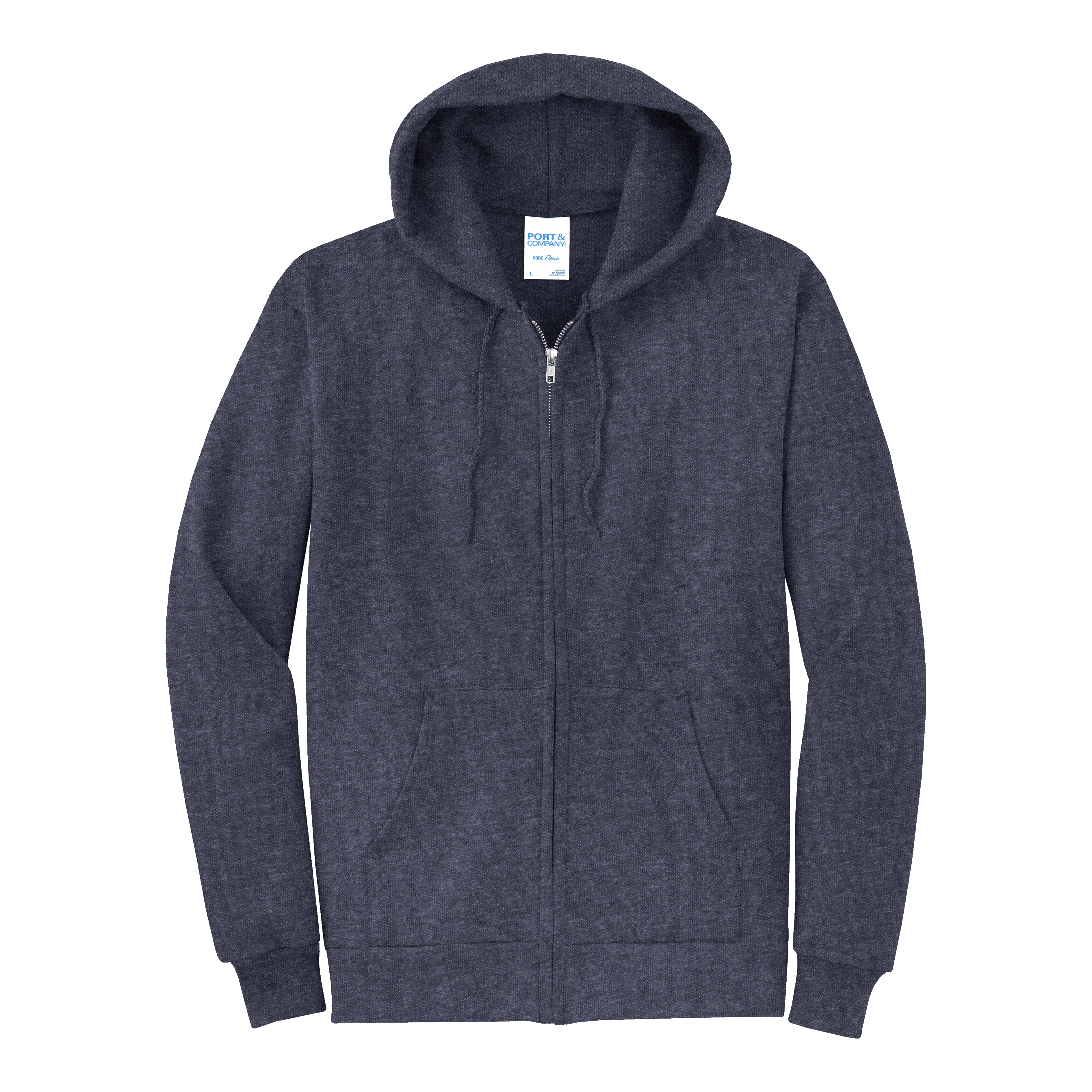 B2354 Core Fleece Full-Zip Hooded Sweatshirt