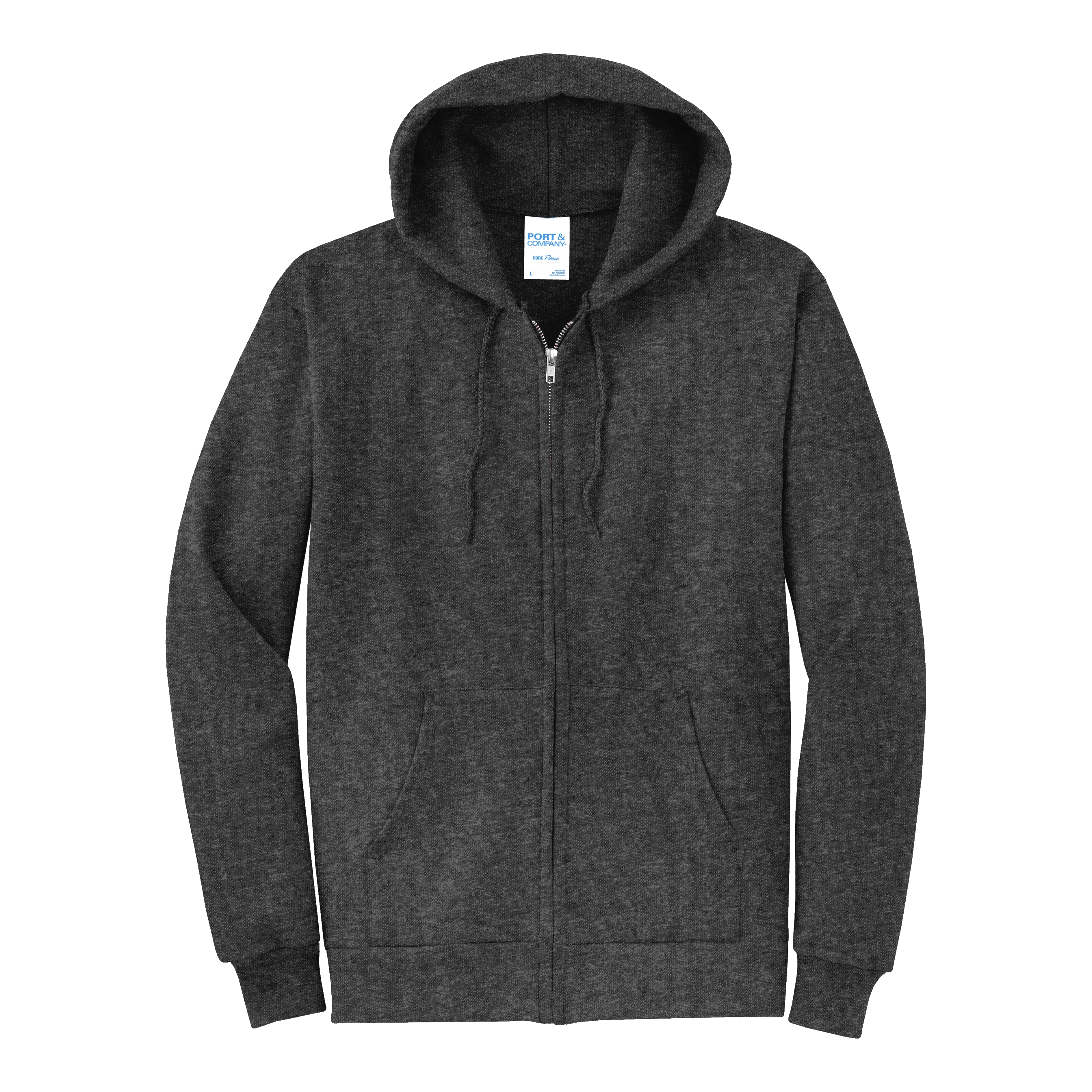 B2354 Core Fleece Full-Zip Hooded Sweatshirt