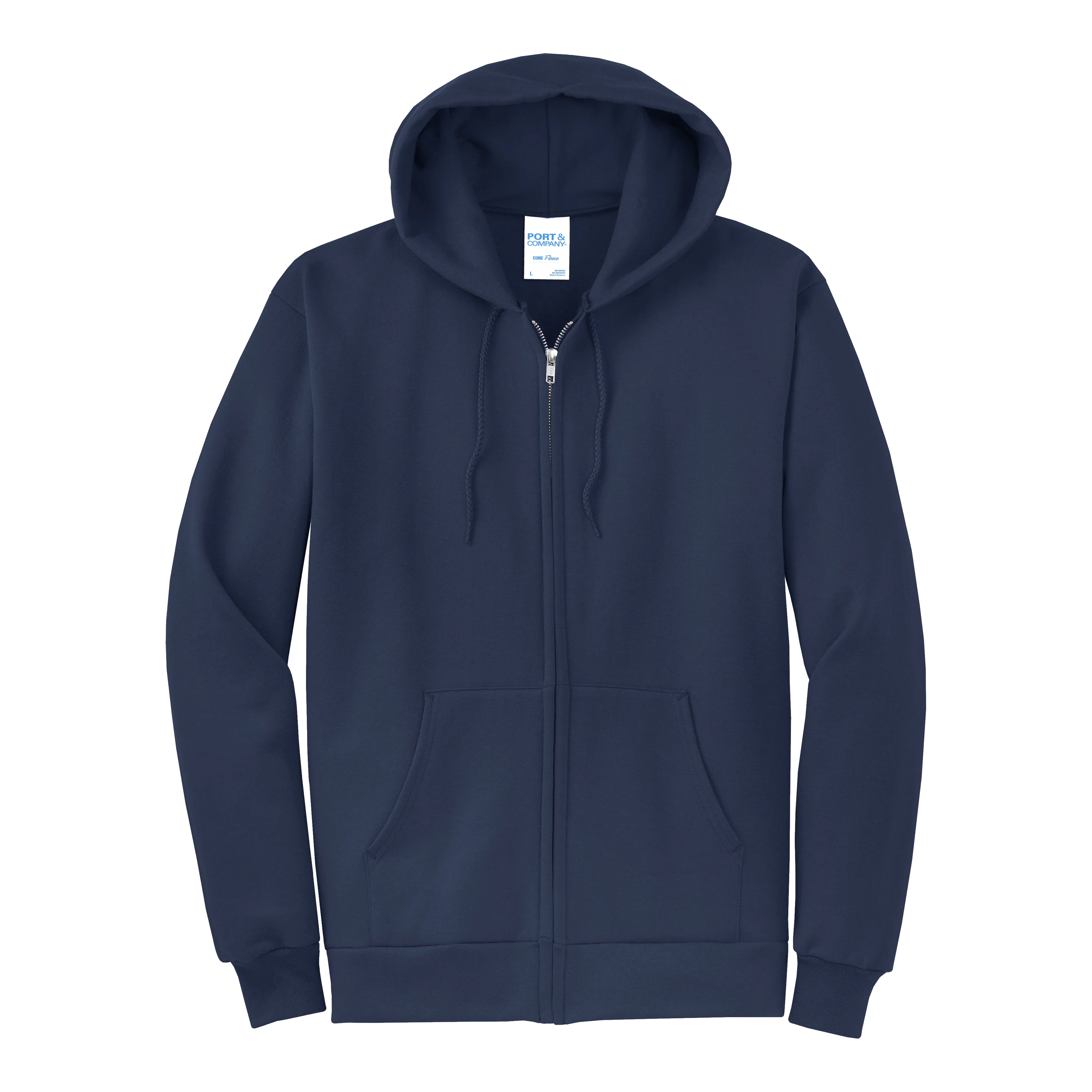 B2354 Core Fleece Full-Zip Hooded Sweatshirt