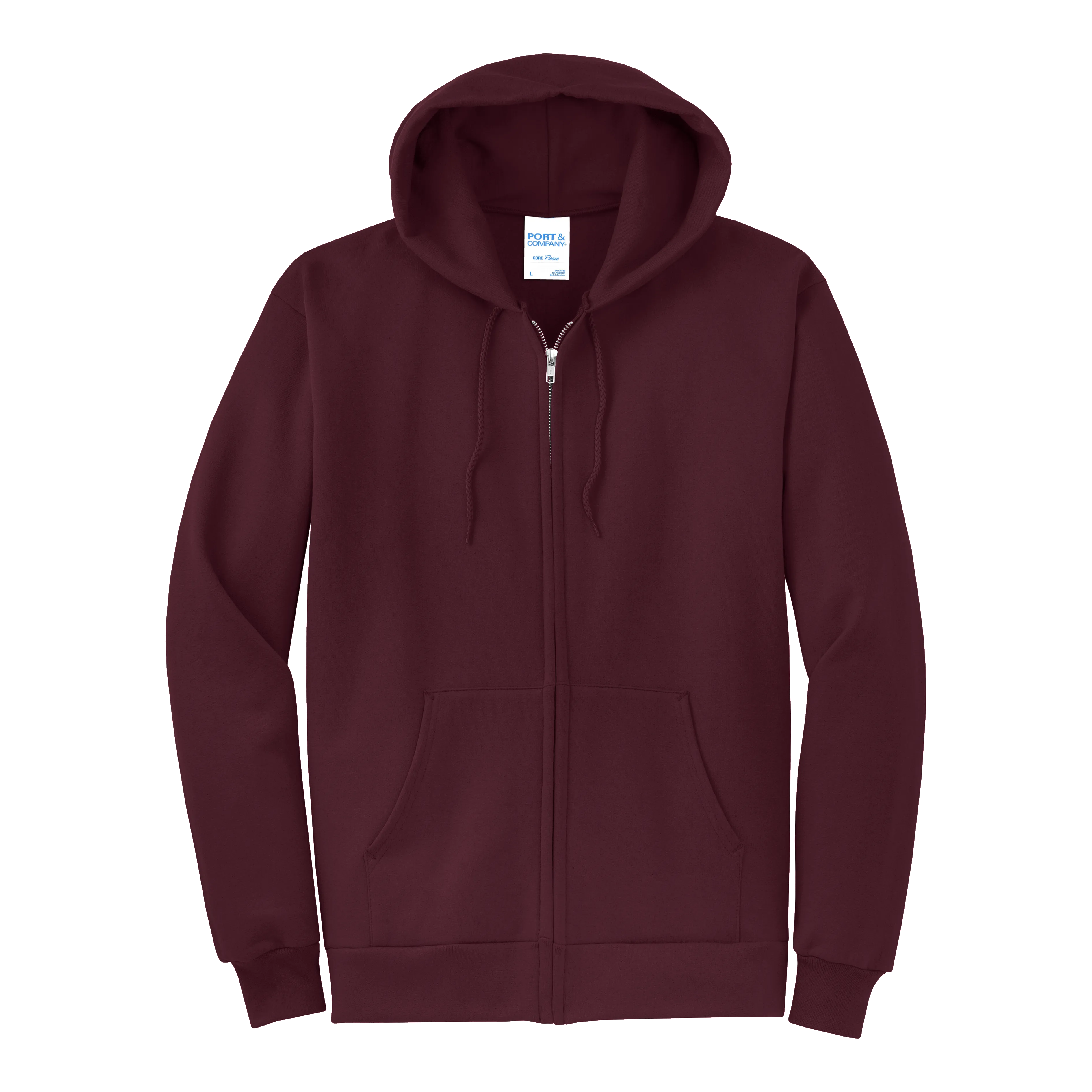 B2354 Core Fleece Full-Zip Hooded Sweatshirt