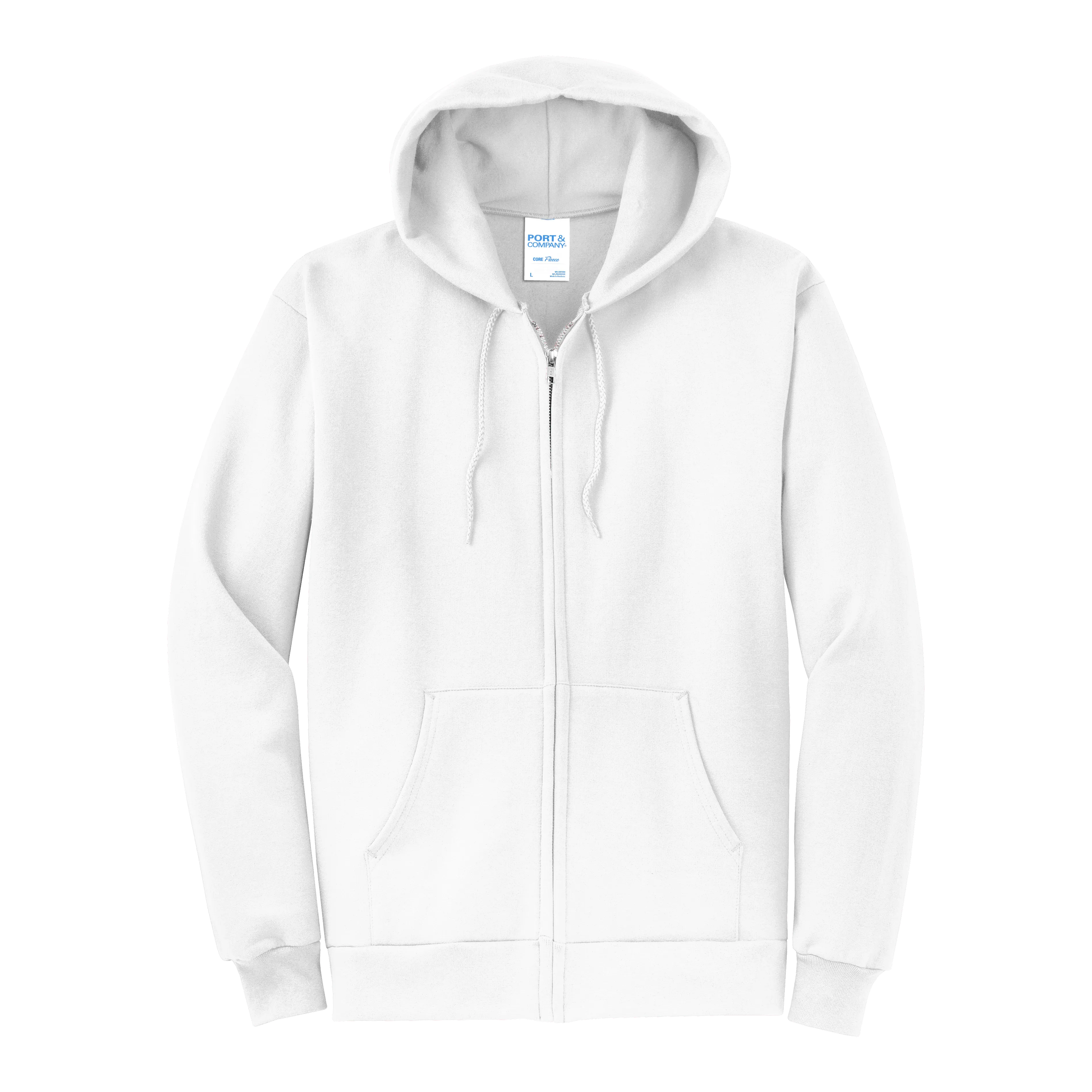 B2354 Core Fleece Full-Zip Hooded Sweatshirt