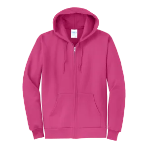 B2354 Core Fleece Full-Zip Hooded Sweatshirt