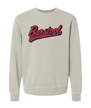 Barstool Sports Retro Pigment Dyed Crewneck