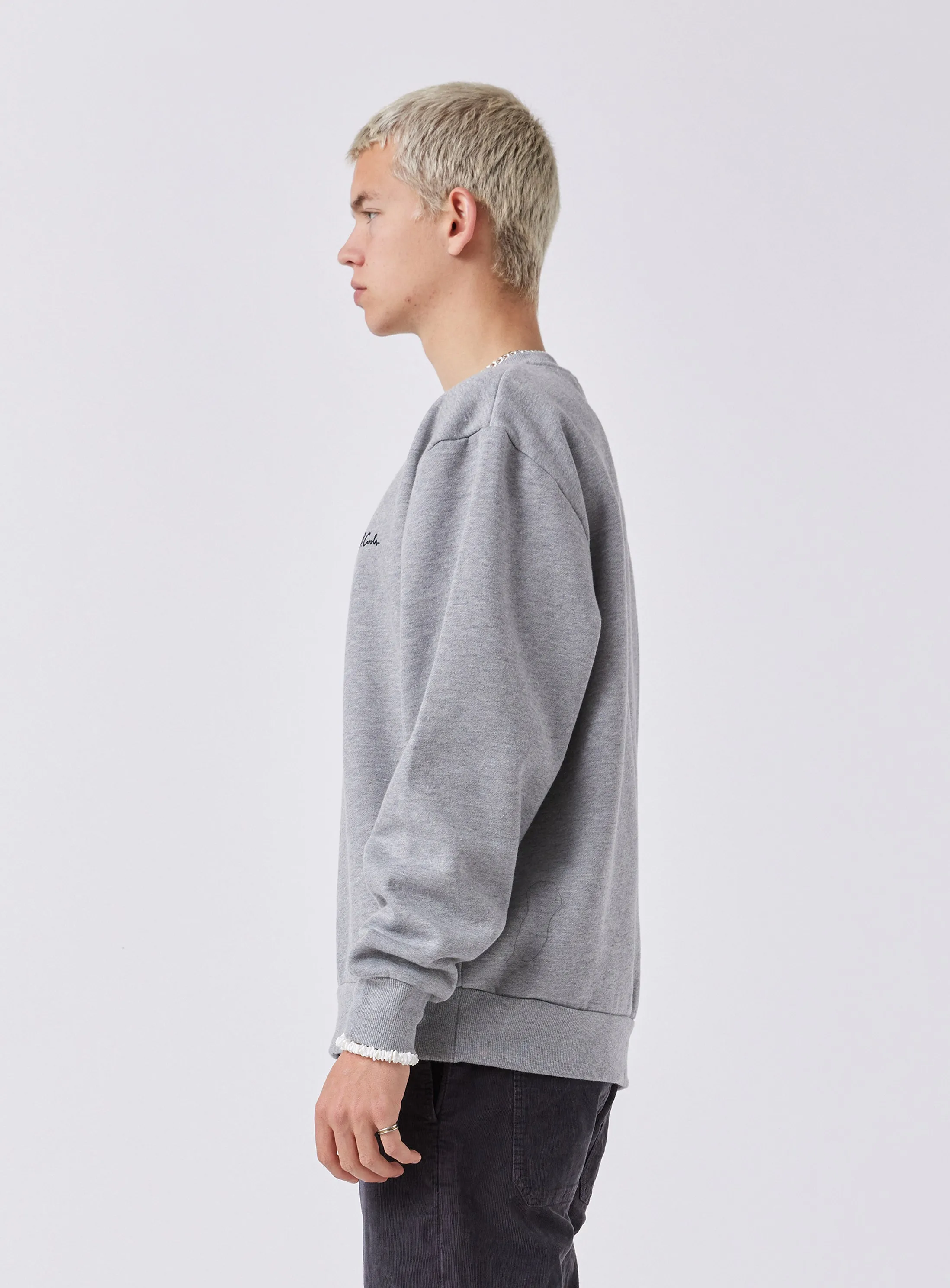 B.Cools Sweatshirt Grey Melange