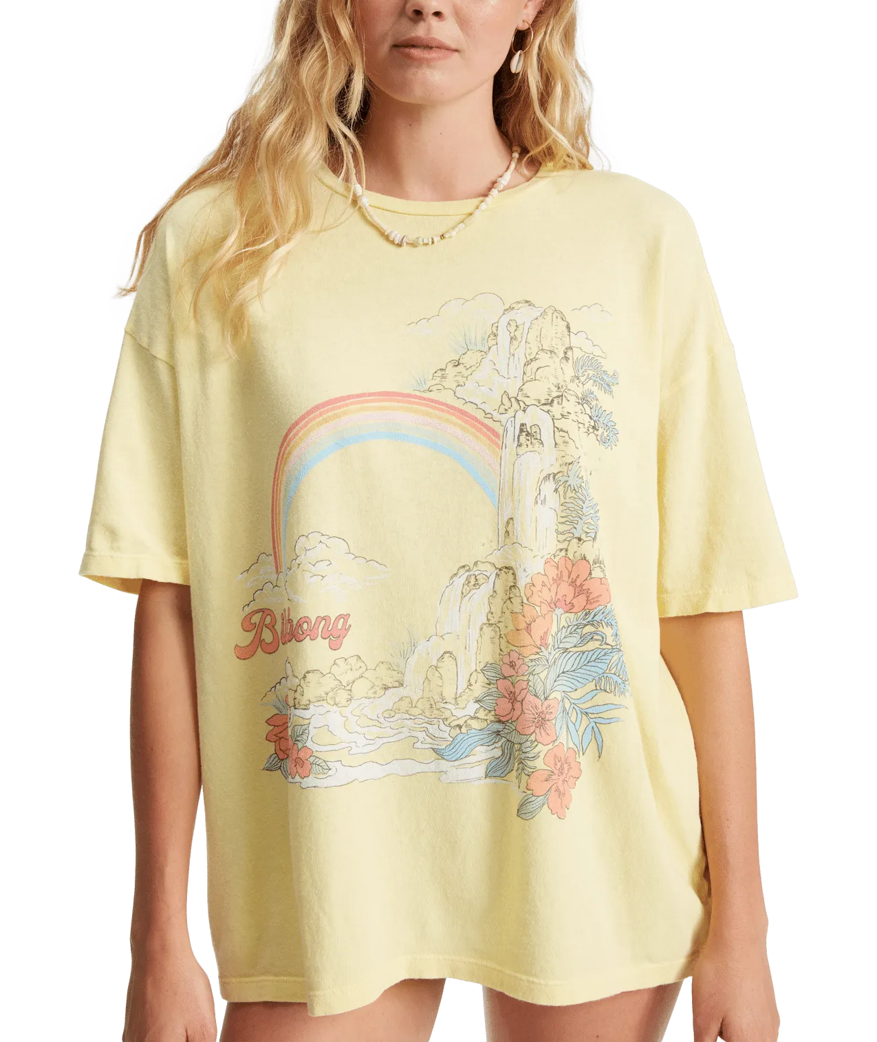 Billabong Waterfall Tee-Pina Colada