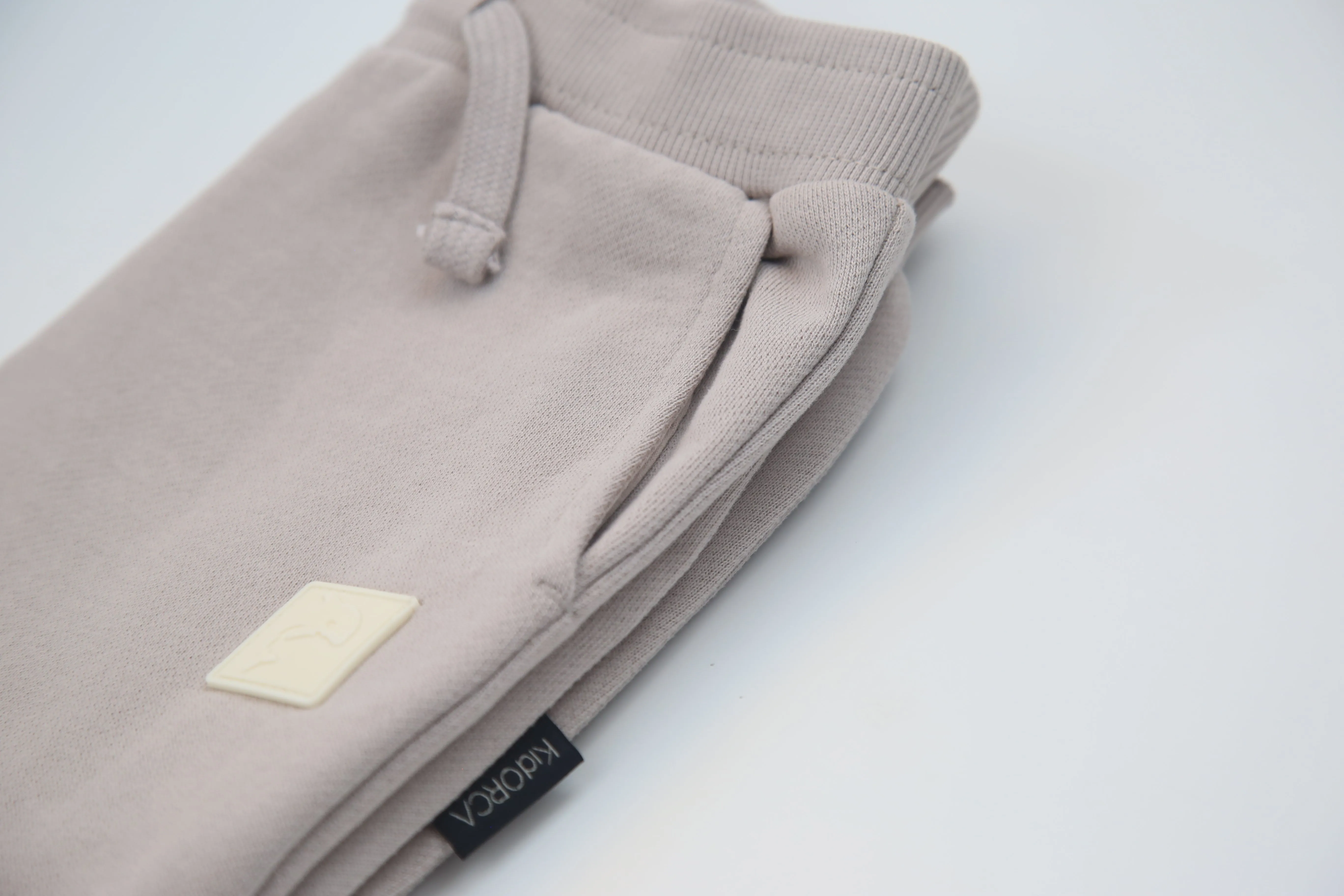 Brushed Terry Sweatpants _ Dove