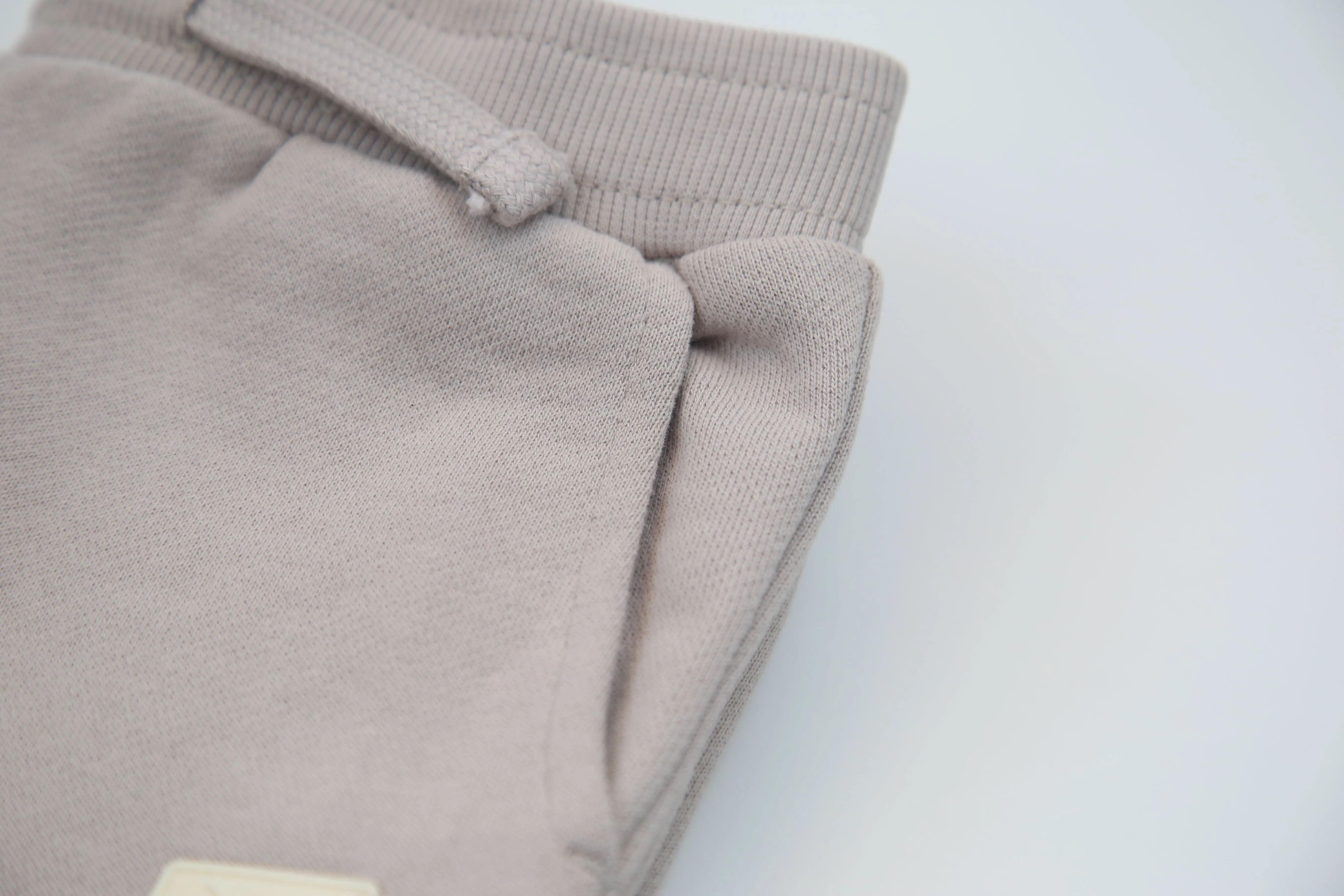 Brushed Terry Sweatpants _ Dove