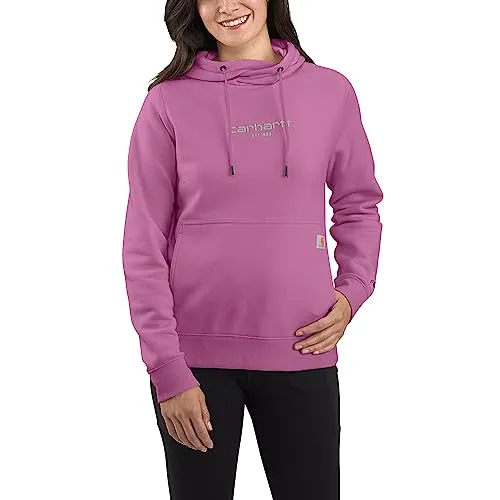 Carhartt 105573 Women's Force Relaxed Fit Lightweight Graphic Hooded Sweatshirt