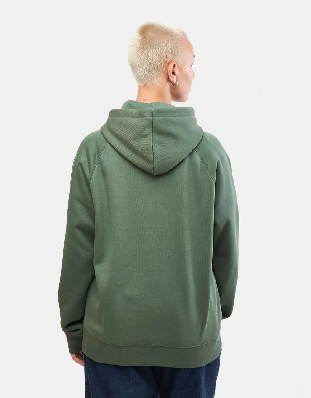 Carhartt WIP Hooded Chase Sweatshirt - Duck Green/Gold