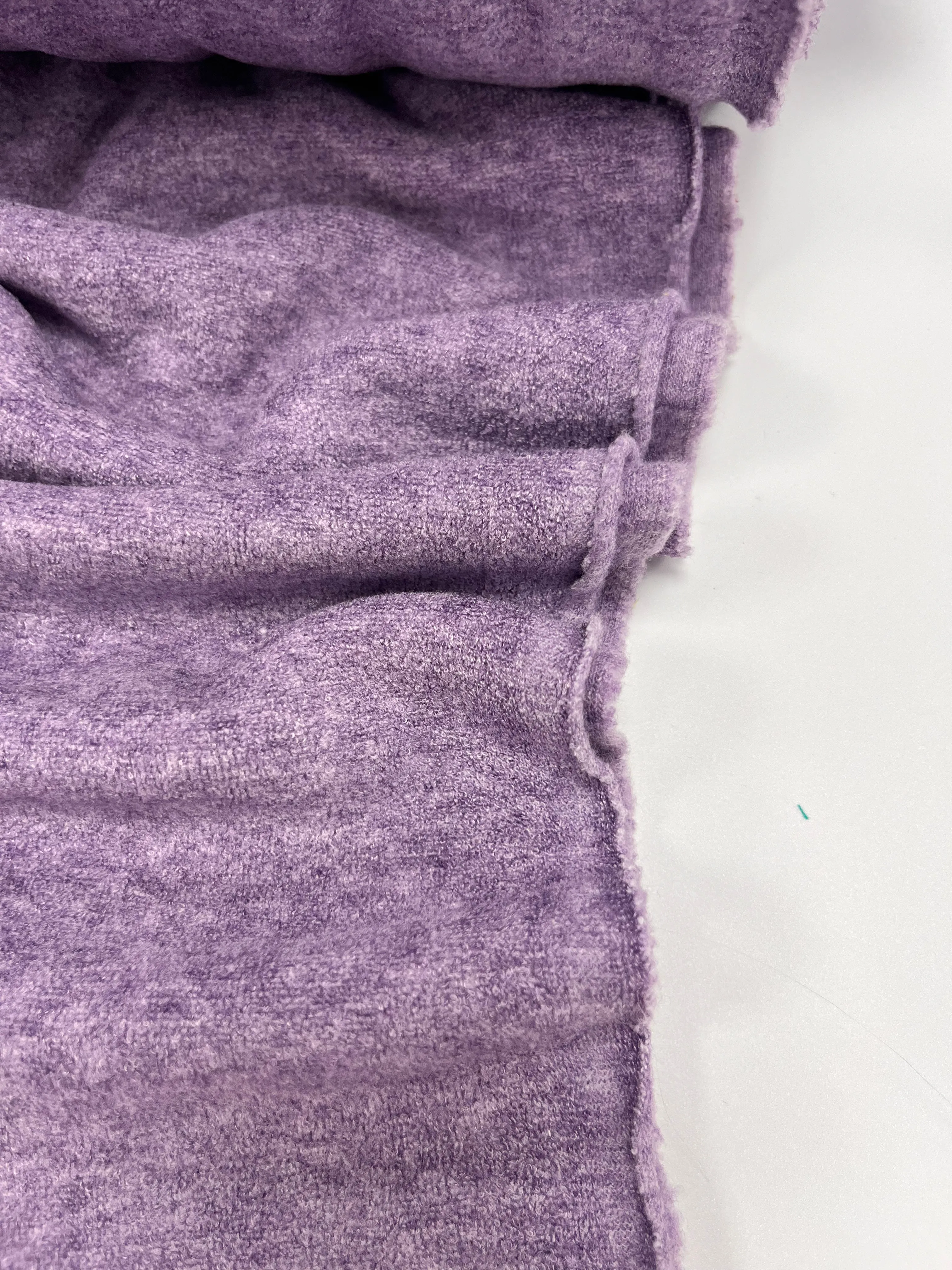 Cashmere touch Sweater Knit - Purple