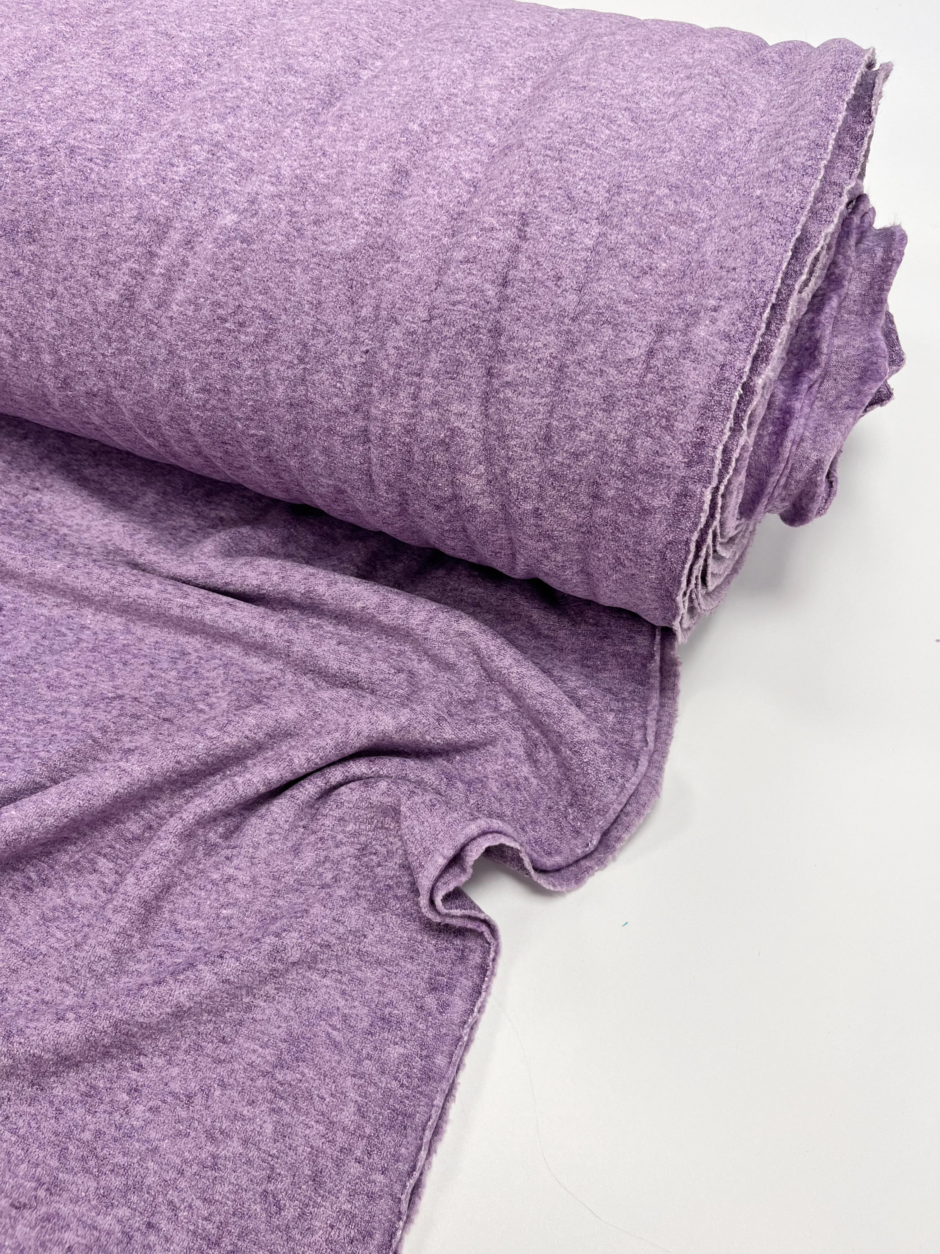 Cashmere touch Sweater Knit - Purple