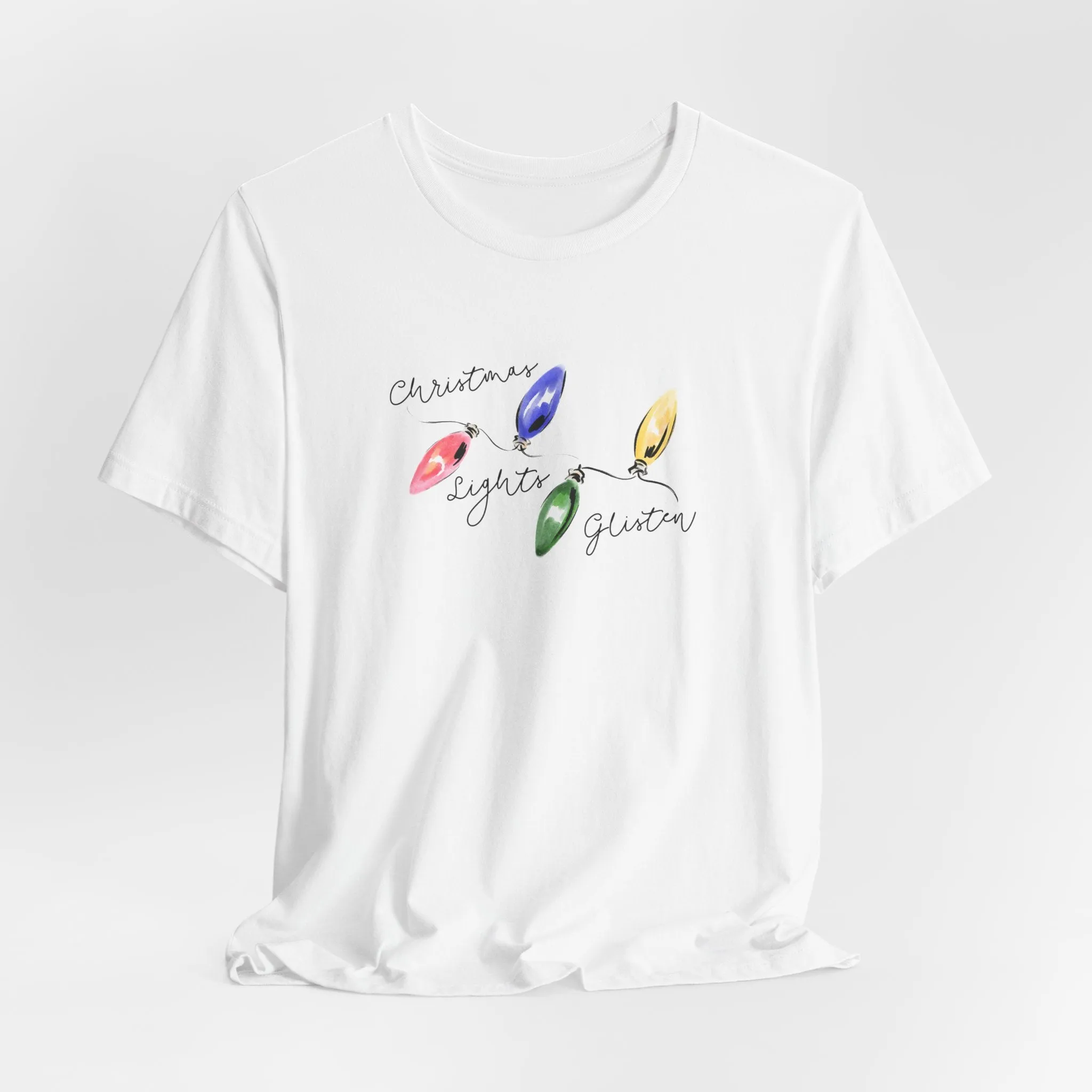 Christmas Lights Glisten Tshirt