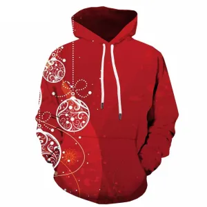 Christmas Sweatshirts men New Year Sweatshirt Printed Party 3d Printed Unisex