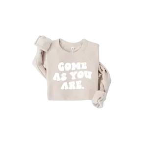 Come As You Are Sweatshirt - Cream