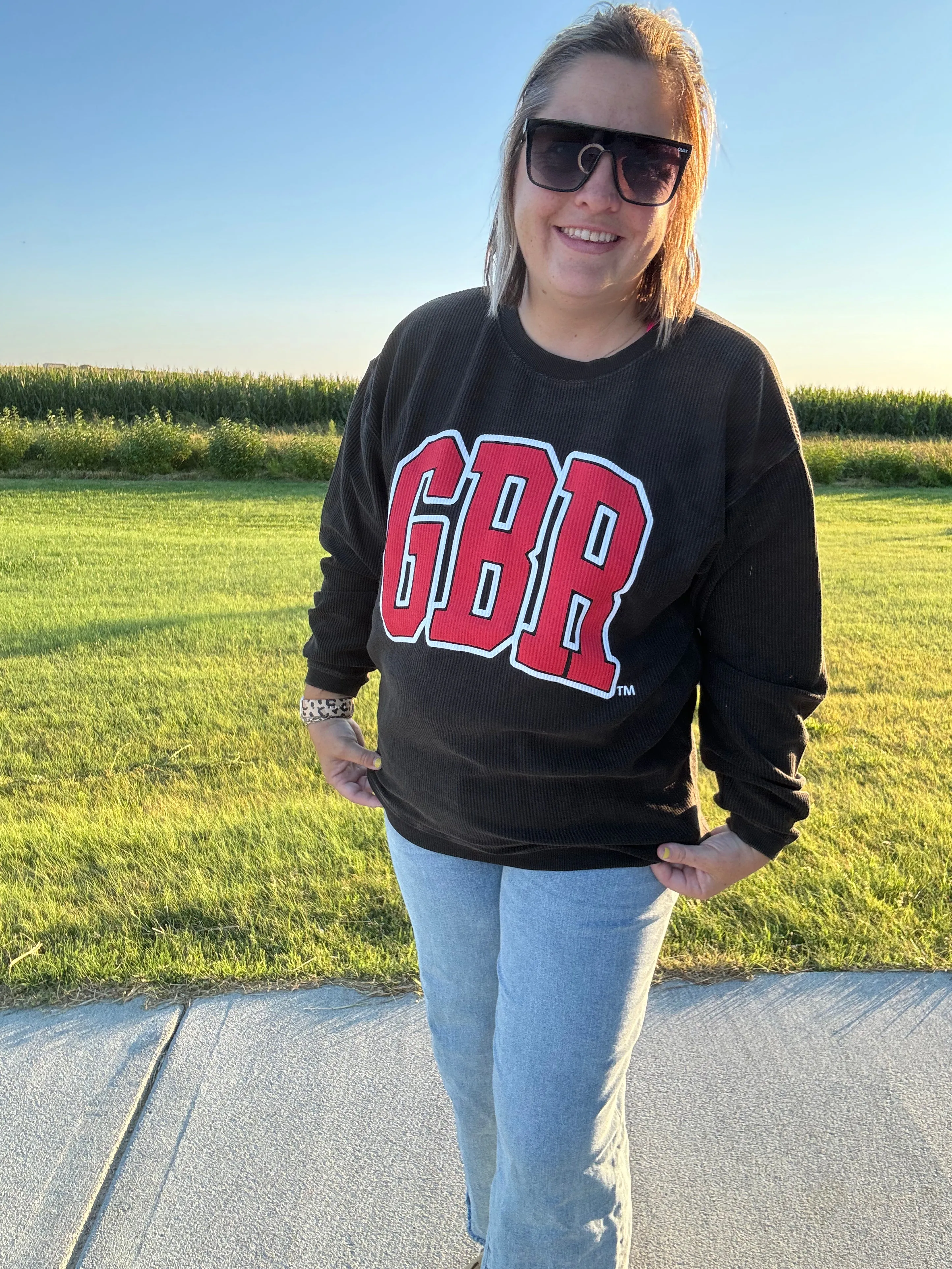 Corded GBR pullover