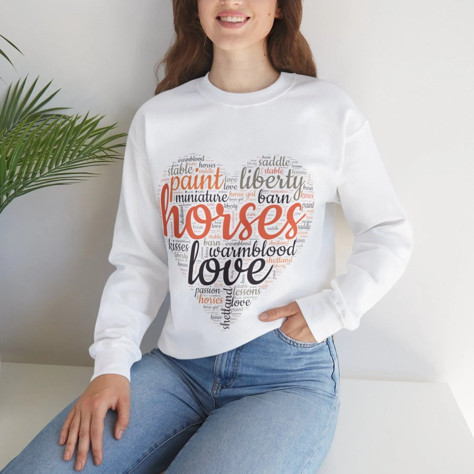 Cozy Horse Lover Sweatshirt 🐴 💗