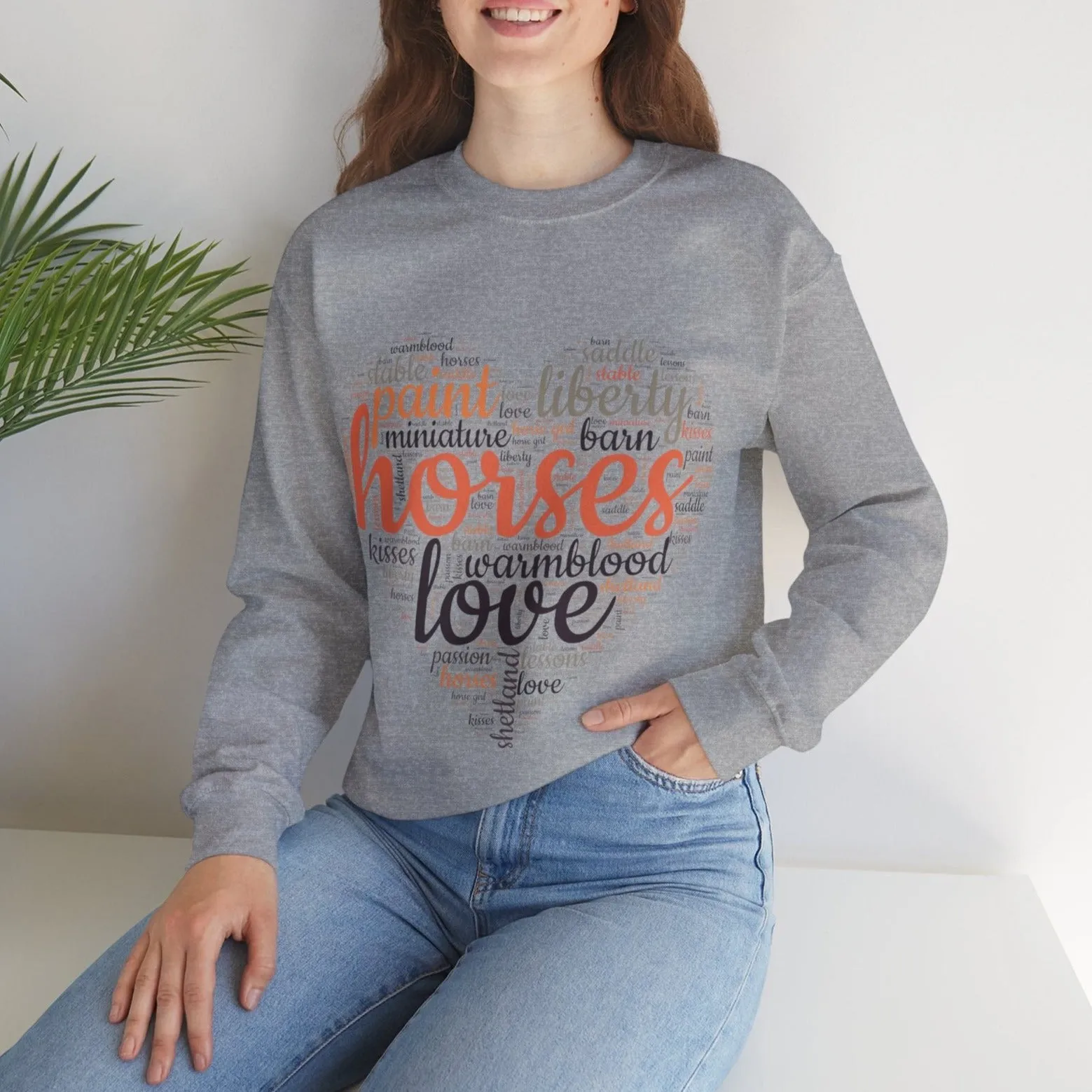 Cozy Horse Lover Sweatshirt 🐴 💗