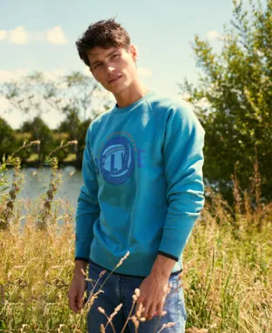 CREWNECK SWEATSHIRT - TEAL