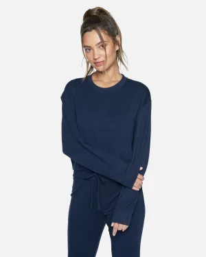 EASY OVERSIZED PULLOVER SWEATSHIRT