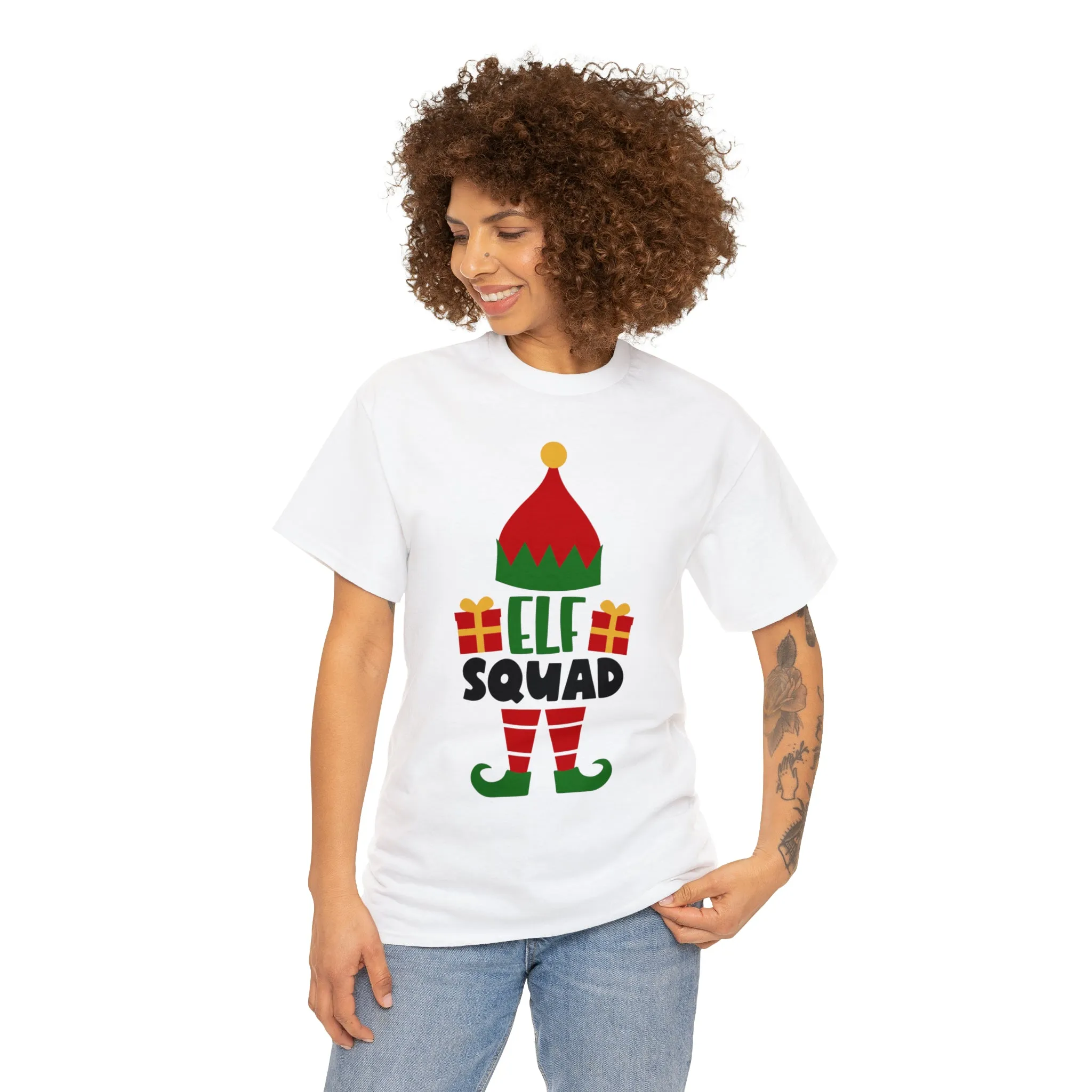 Elf Squad Unisex Heavy Cotton Tee