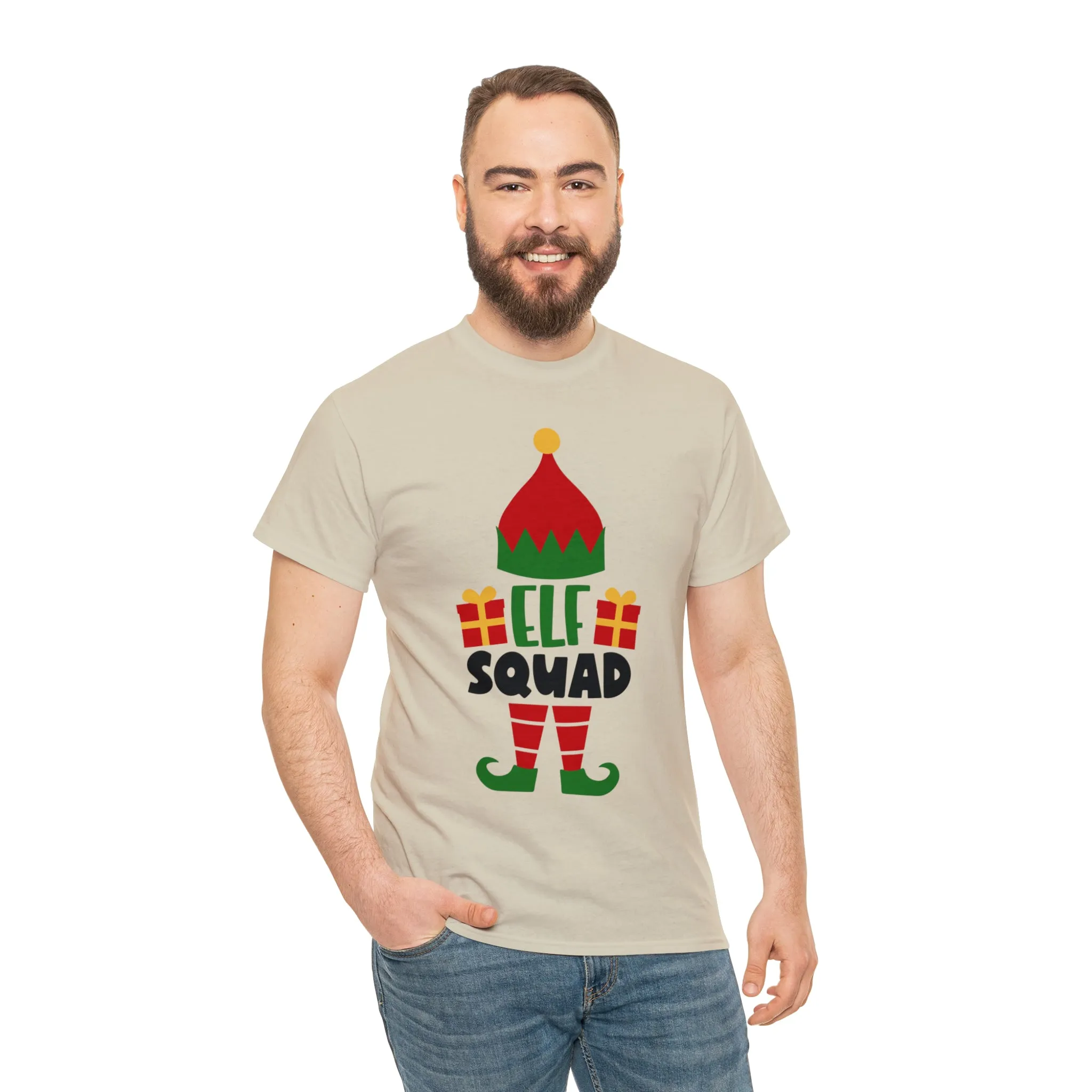 Elf Squad Unisex Heavy Cotton Tee