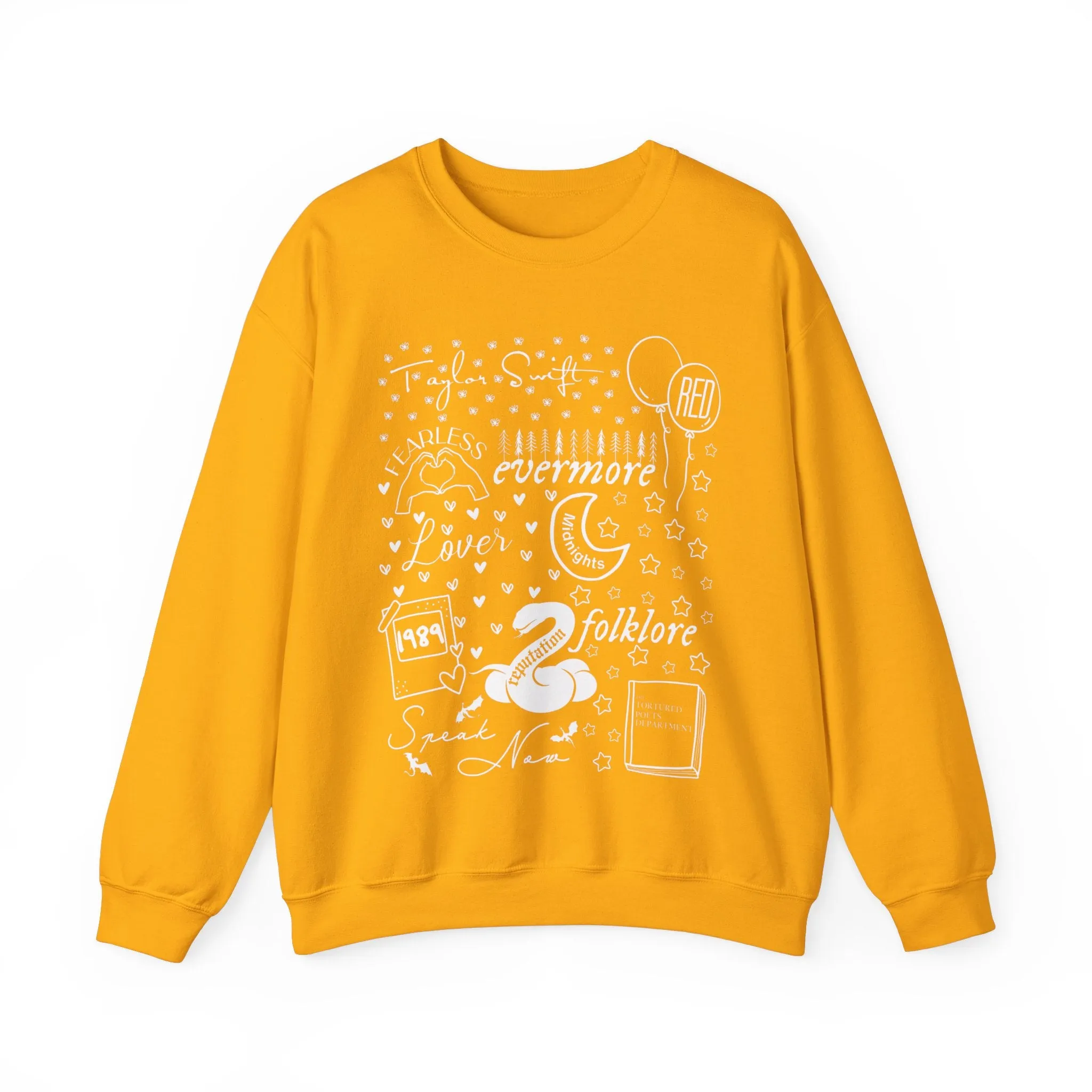 Eras Album Collage Crewneck Sweatshirt