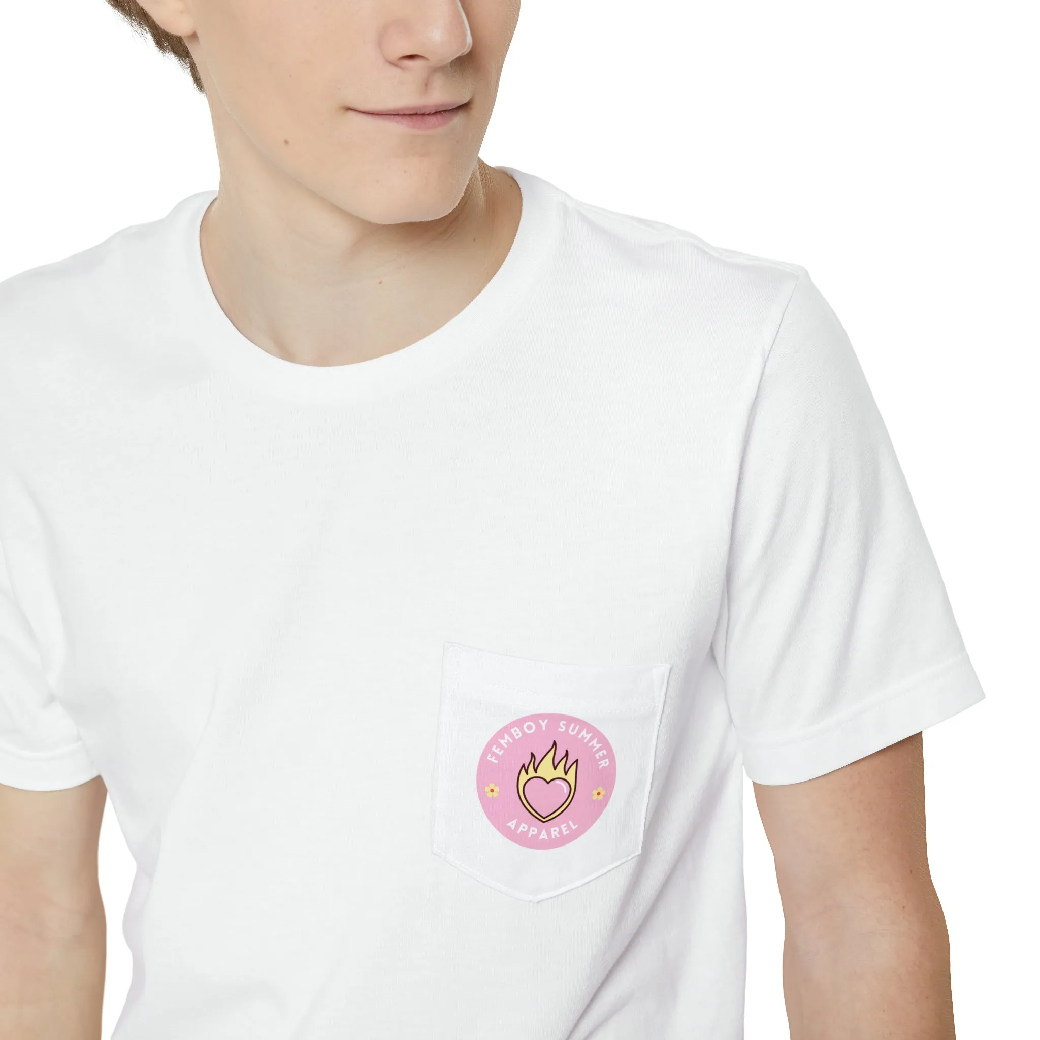 Femboy Summer Logo Pocket T-Shirt