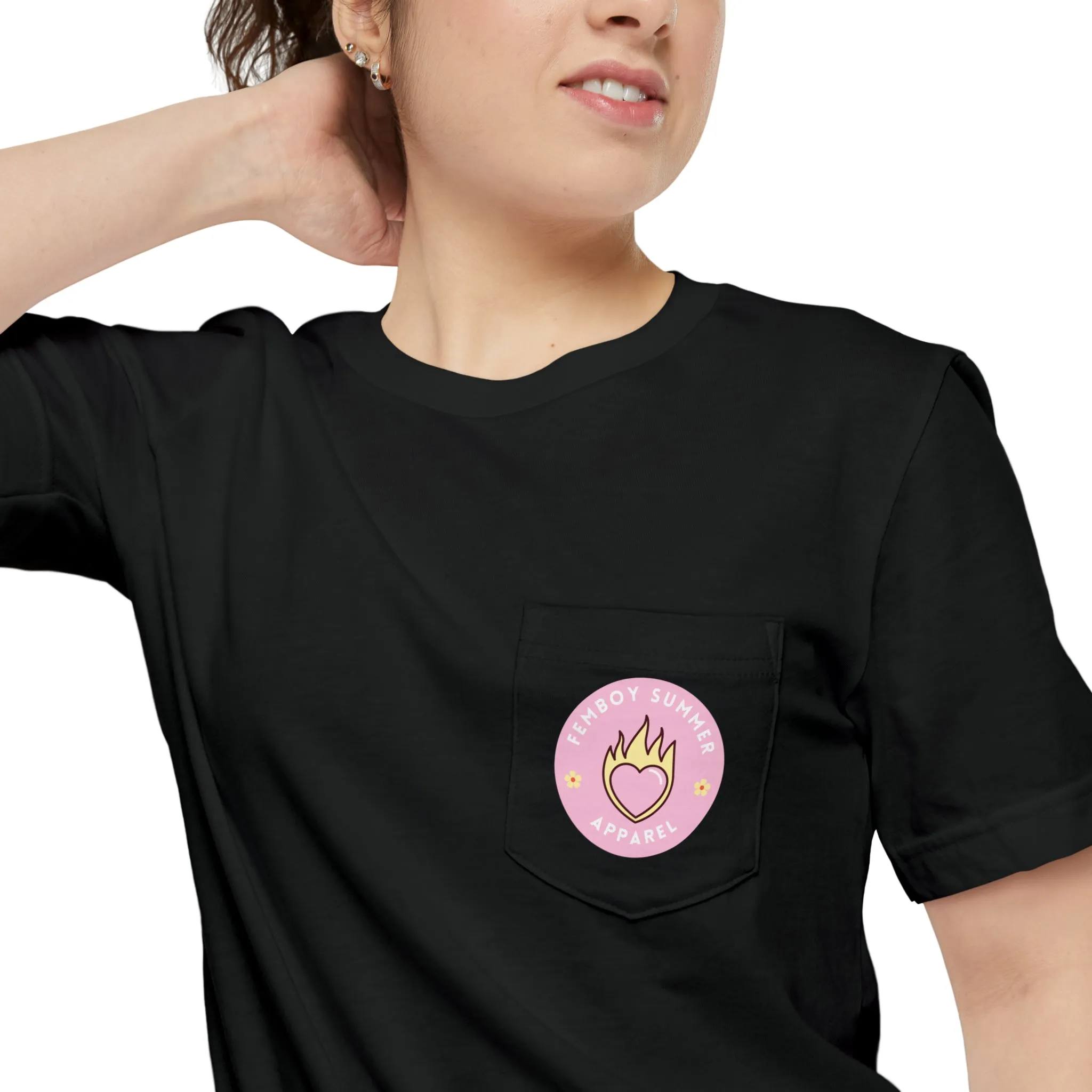 Femboy Summer Logo Pocket T-Shirt