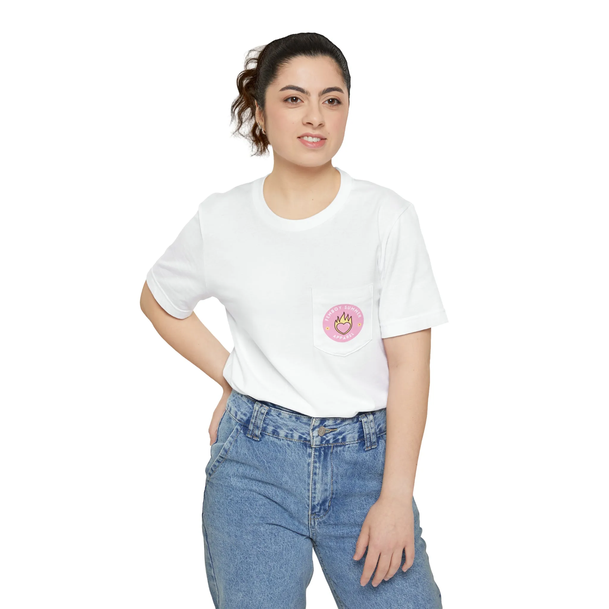 Femboy Summer Logo Pocket T-Shirt