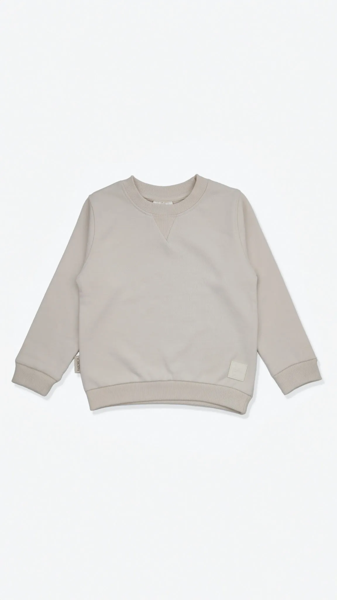 French Terry Sweatshirt _ Dusty Olive