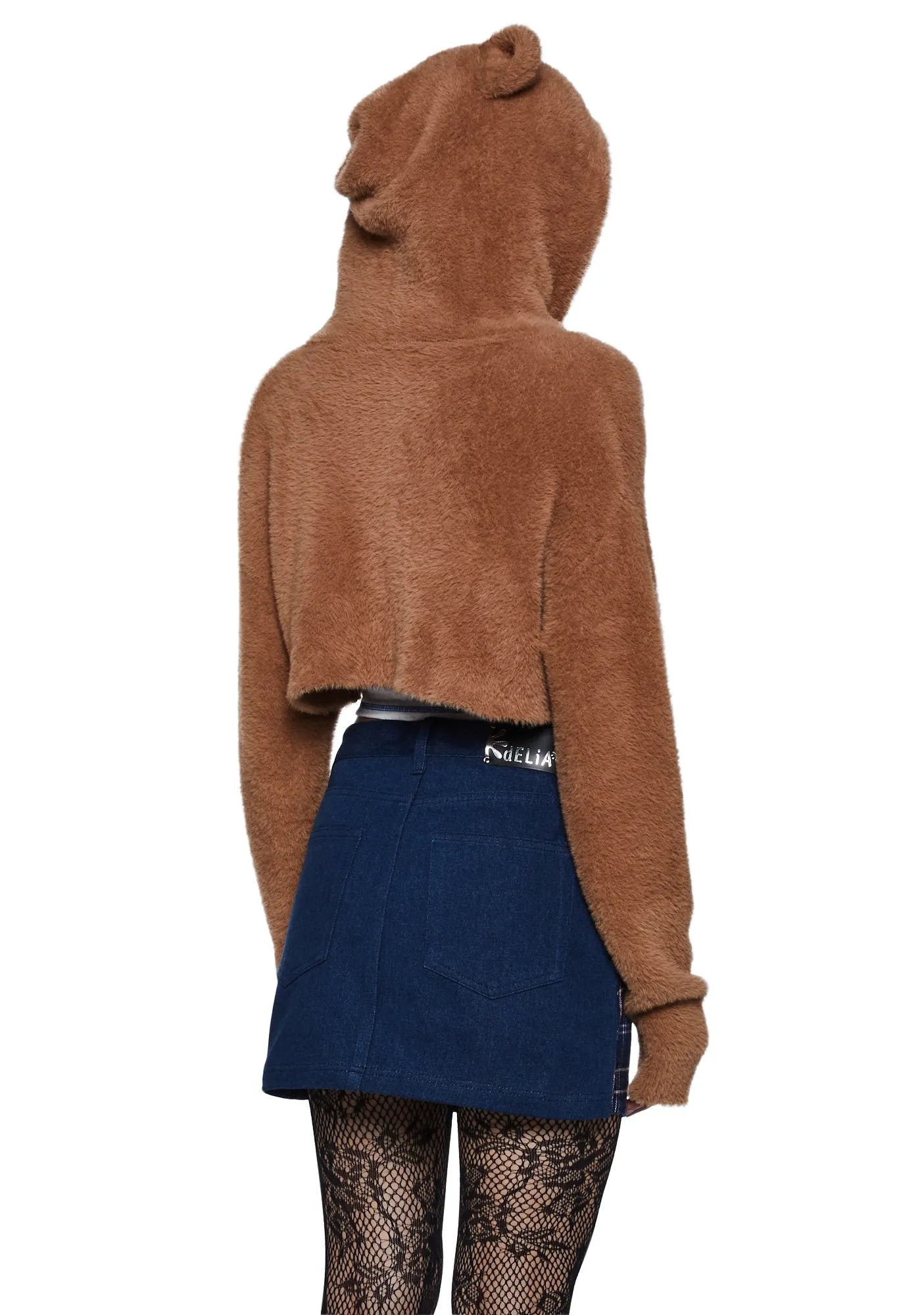 Fuzzy Friend Faux Fur Hoodie