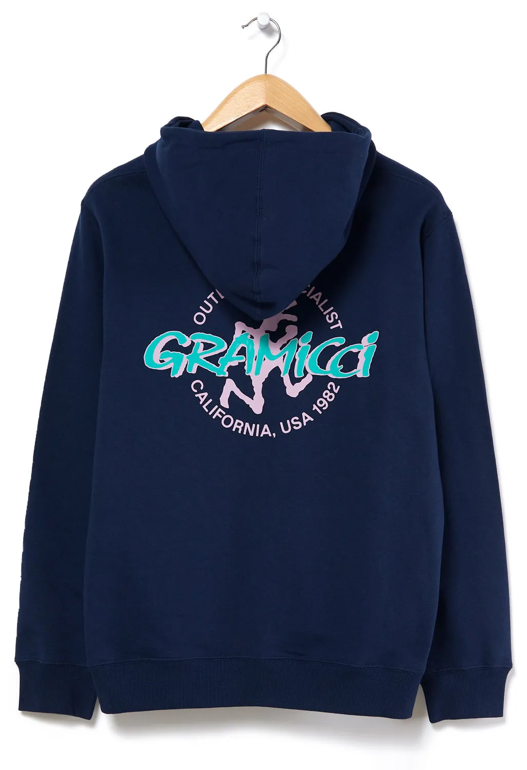 Gramicci Running Man Hooded Sweatshirt - Navy