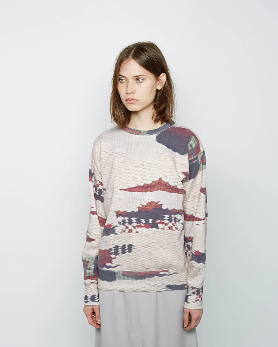 Haley Printed Sweatshirt