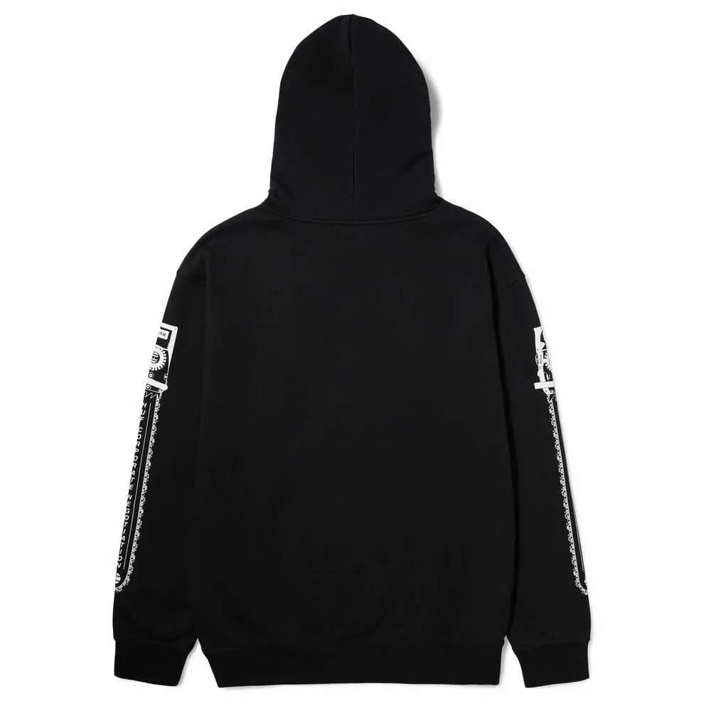 Huf Buzzkill Pullover Hooded Sweatshirt Black