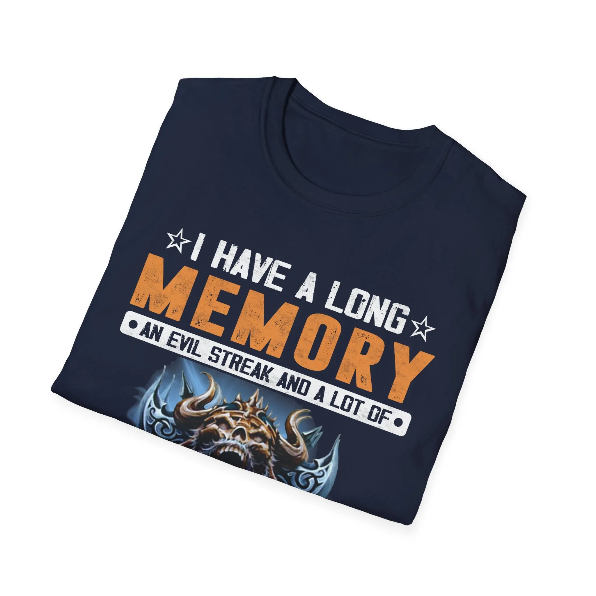 I Have A Long Memory An Evil Streak And A Lot Of Patience Remember That Viking T-Shirt