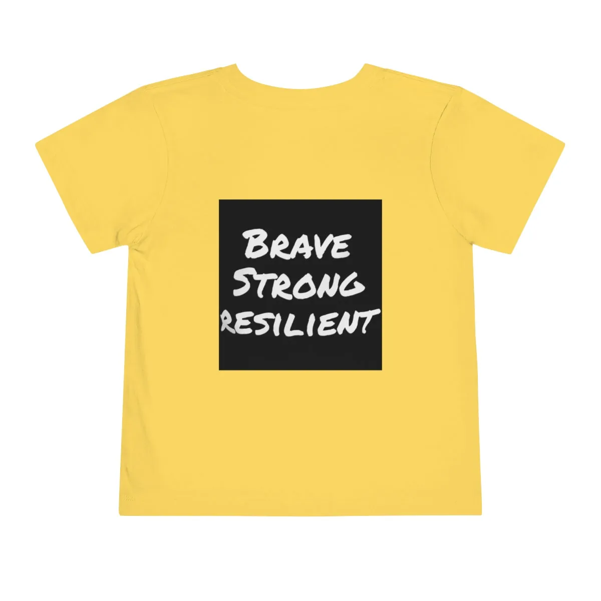 IIH Warrior - Brave -Strong -Resilient -Toddler Short Sleeve Tee