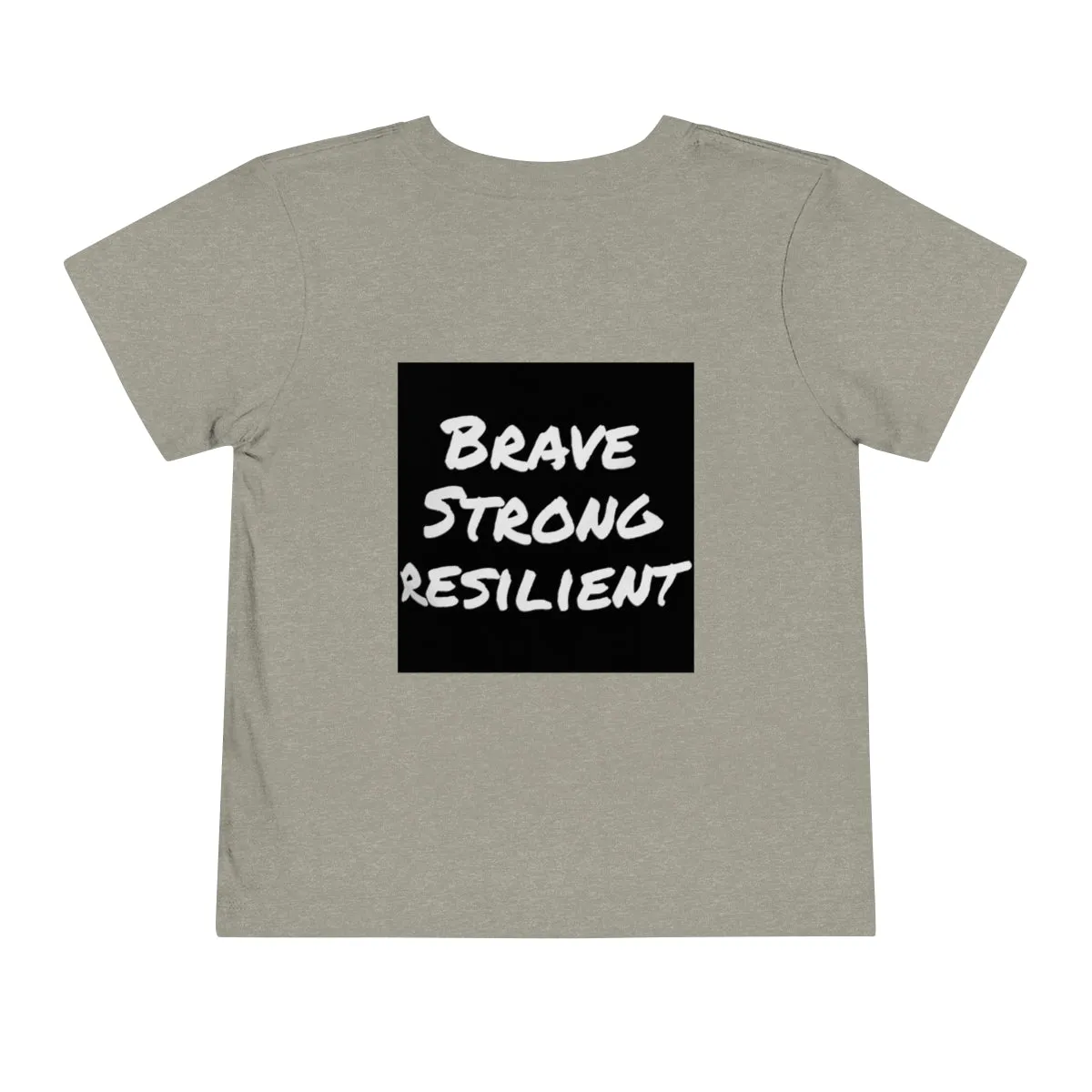 IIH Warrior - Brave -Strong -Resilient -Toddler Short Sleeve Tee