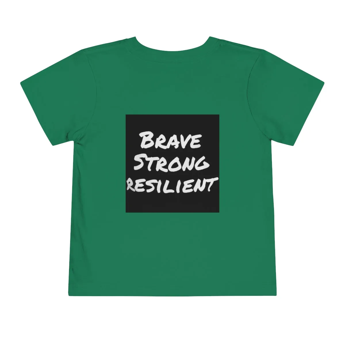 IIH Warrior - Brave -Strong -Resilient -Toddler Short Sleeve Tee