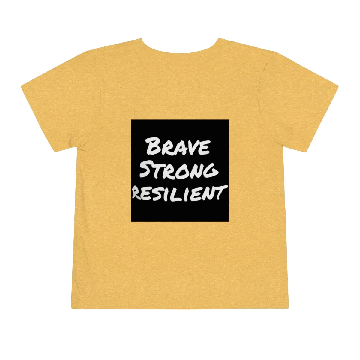 IIH Warrior - Brave -Strong -Resilient -Toddler Short Sleeve Tee